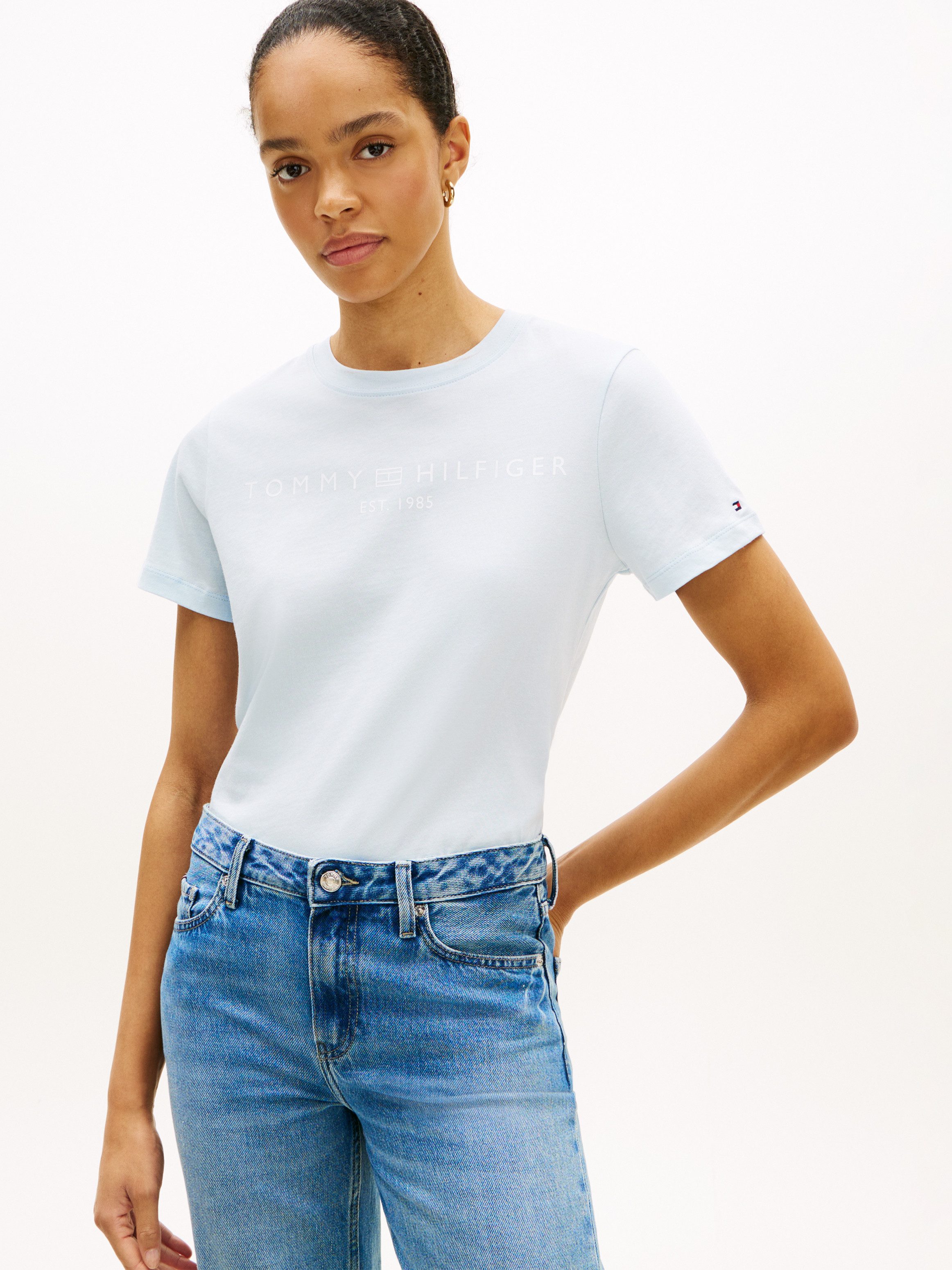 Kurzarmshirt REG CORP LOGO C-NK SS