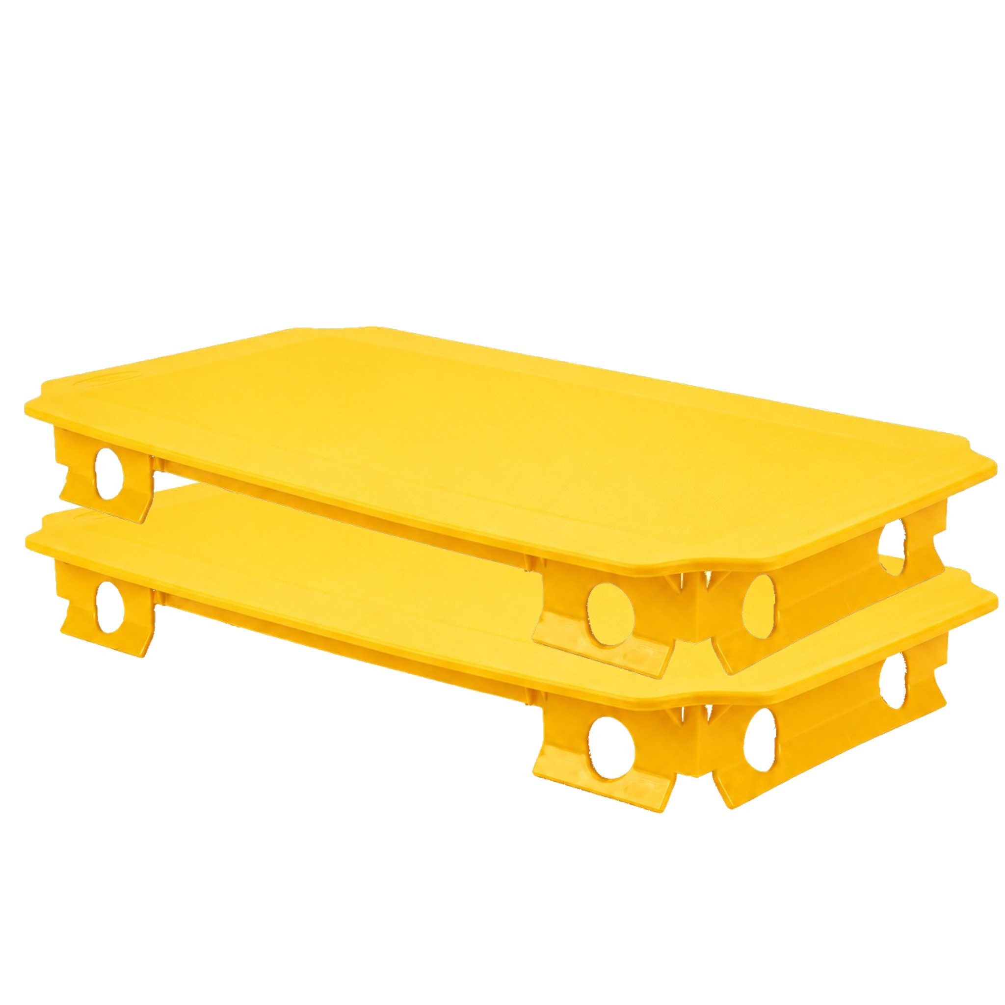 move and stic 2er Set Platte 20x40 cm Konstruktionsspielsteine, (Set, 2 St., Platten Pack), für Indoor und Outdoor von move and stic