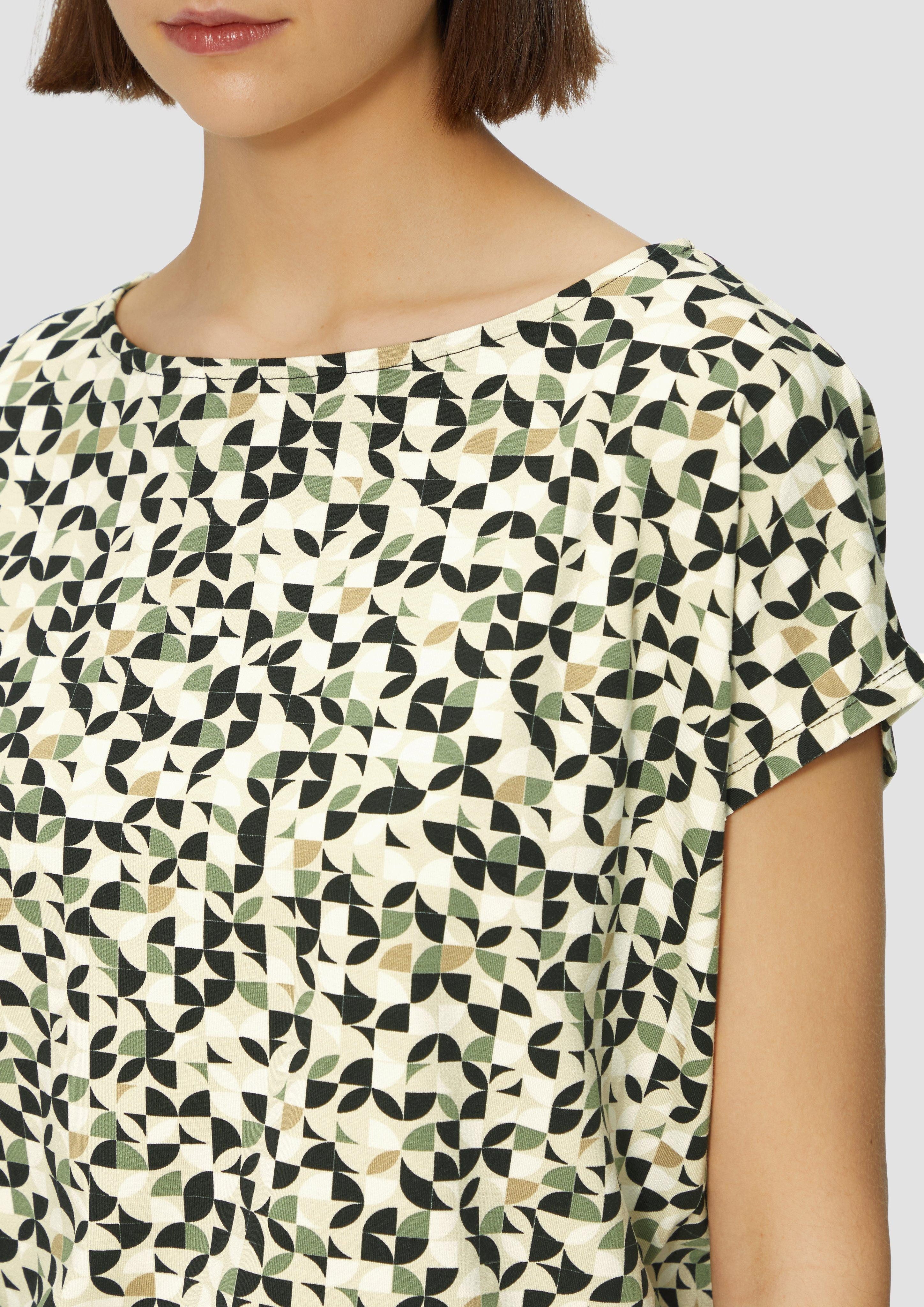 s.Oliver Shirttop T-Shirt aus Viskosemix im günstig online kaufen