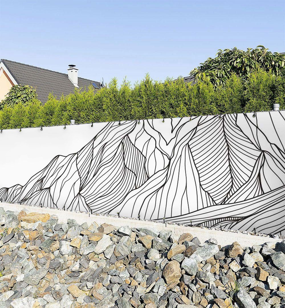 Sichtschutzzaunmatten Zaunbanner Vollmond Sichtschutz Garten Zaun