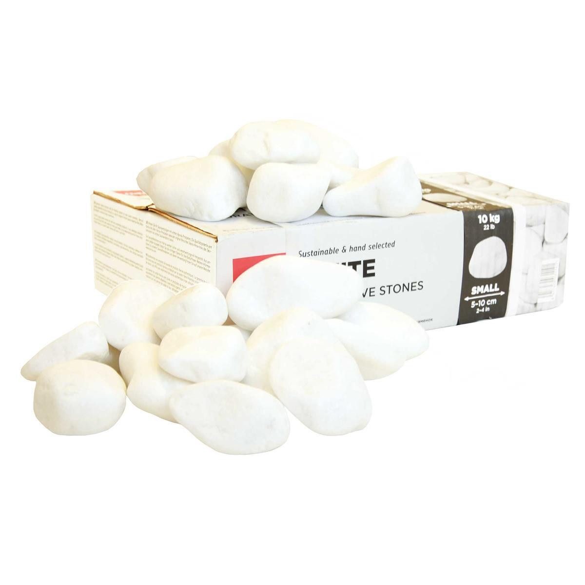 HARVIA Saunasteine Harvia Deko Saunasteine, weiss rund 10 kg, 5-10 cm