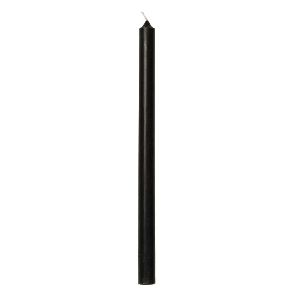 Ib Laursen Kerzenhalter IB Laursen DÜNNE Kerze SCHWARZ Ø 1,3 cm Länge 20 cm 5er Set – Bild 2 von 2