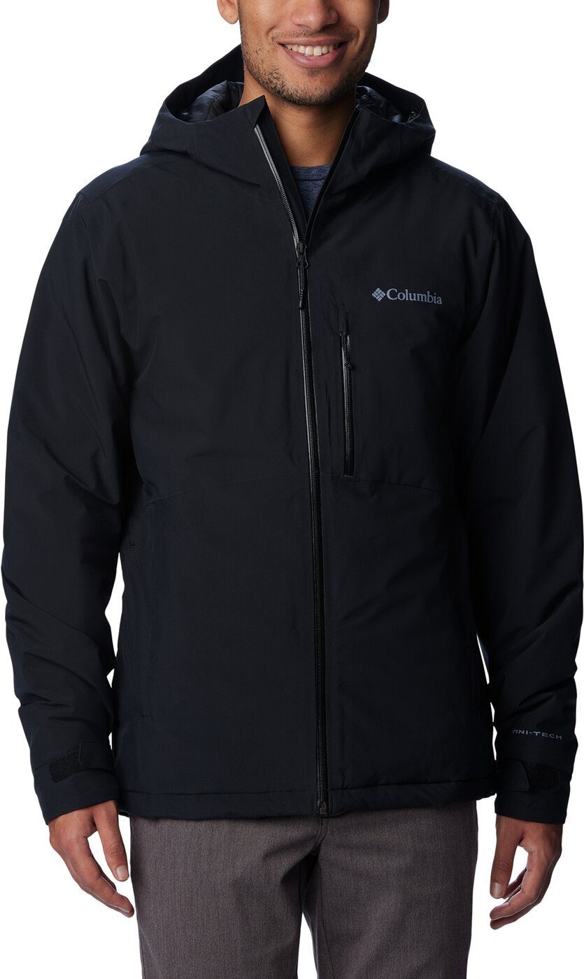 Funktionsjacke Explorer's Edge Insulated Jacket Black, Columbia Grey