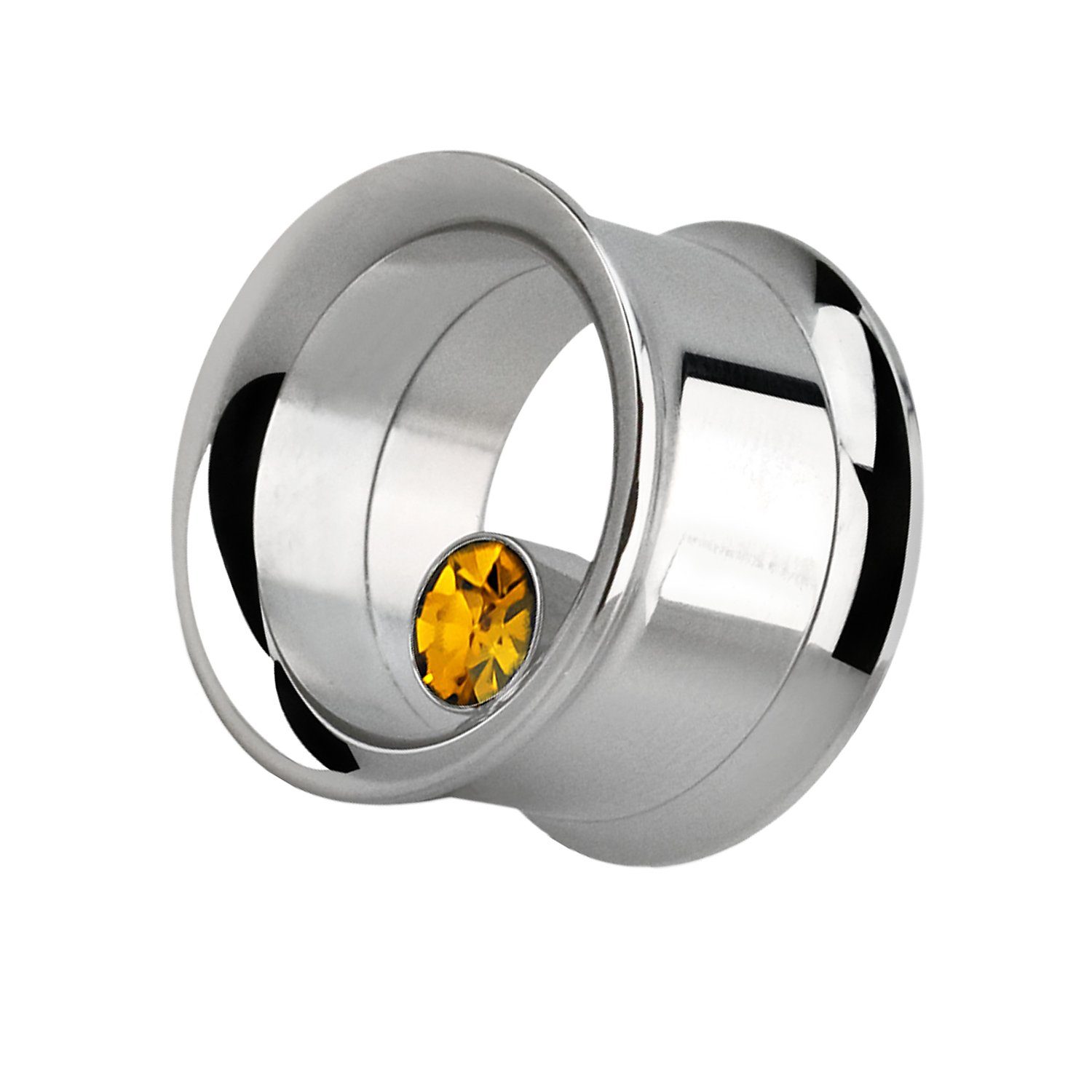 Taffstyle Plug Piercing Flared mit runden günstig online kaufen
