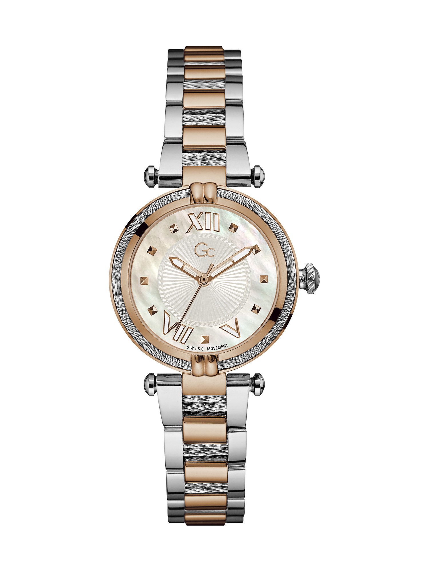 Guess Collection Quarzuhr Gc CableChic, (1-tlg), Quarz-Analoguhr