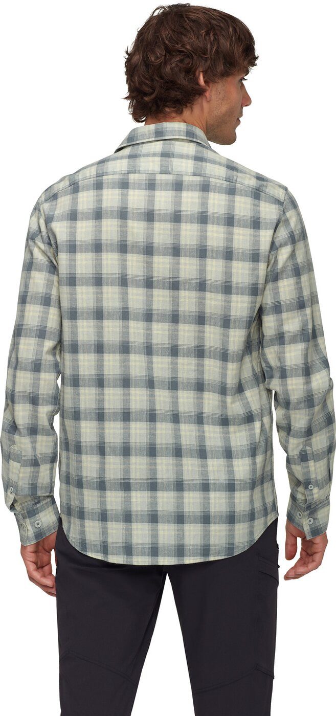 Mammut Langarmhemd Trovat Summer Longsleeve Shirt Men silver sage-alvatern