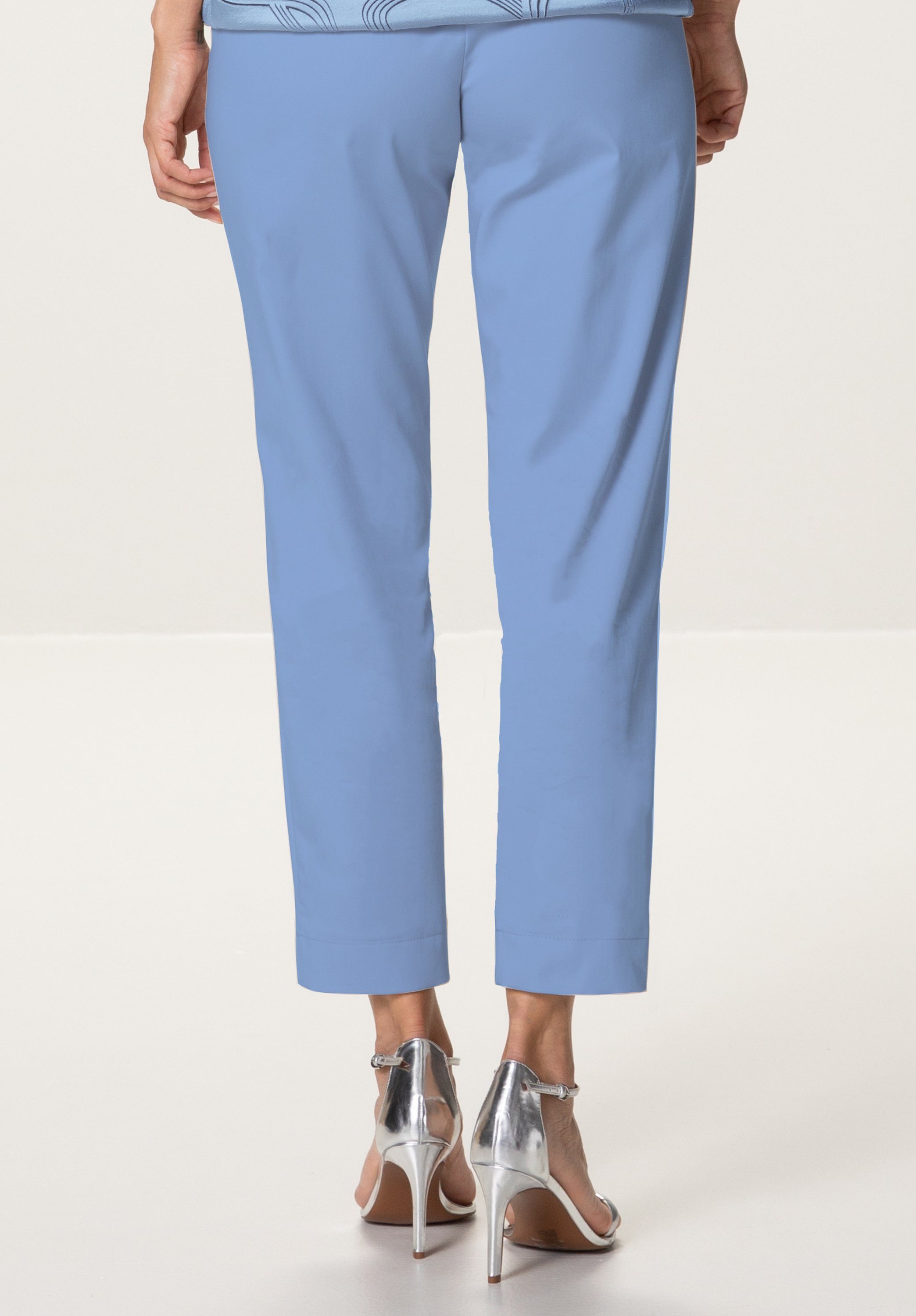 bianca Stretch-Hose PARIGI in edlem Look und schmaler Silhouette