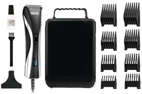 Clipper Wahl Reinigung 9697-1016 einfache abwaschbarer Haarschneider Abnehmbarer, eine Hybrid Netz-/Akku-Haarschneidemaschine, Schneidsatz für
