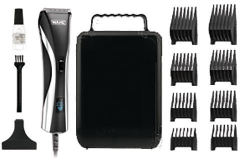 Wahl Haarschneider 9697-1016 Hybrid Clipper  Netz-/Akku-Haarschneidemaschine, Abnehmbarer, abwaschbarer Schneidsatz für  eine einfache Reinigung