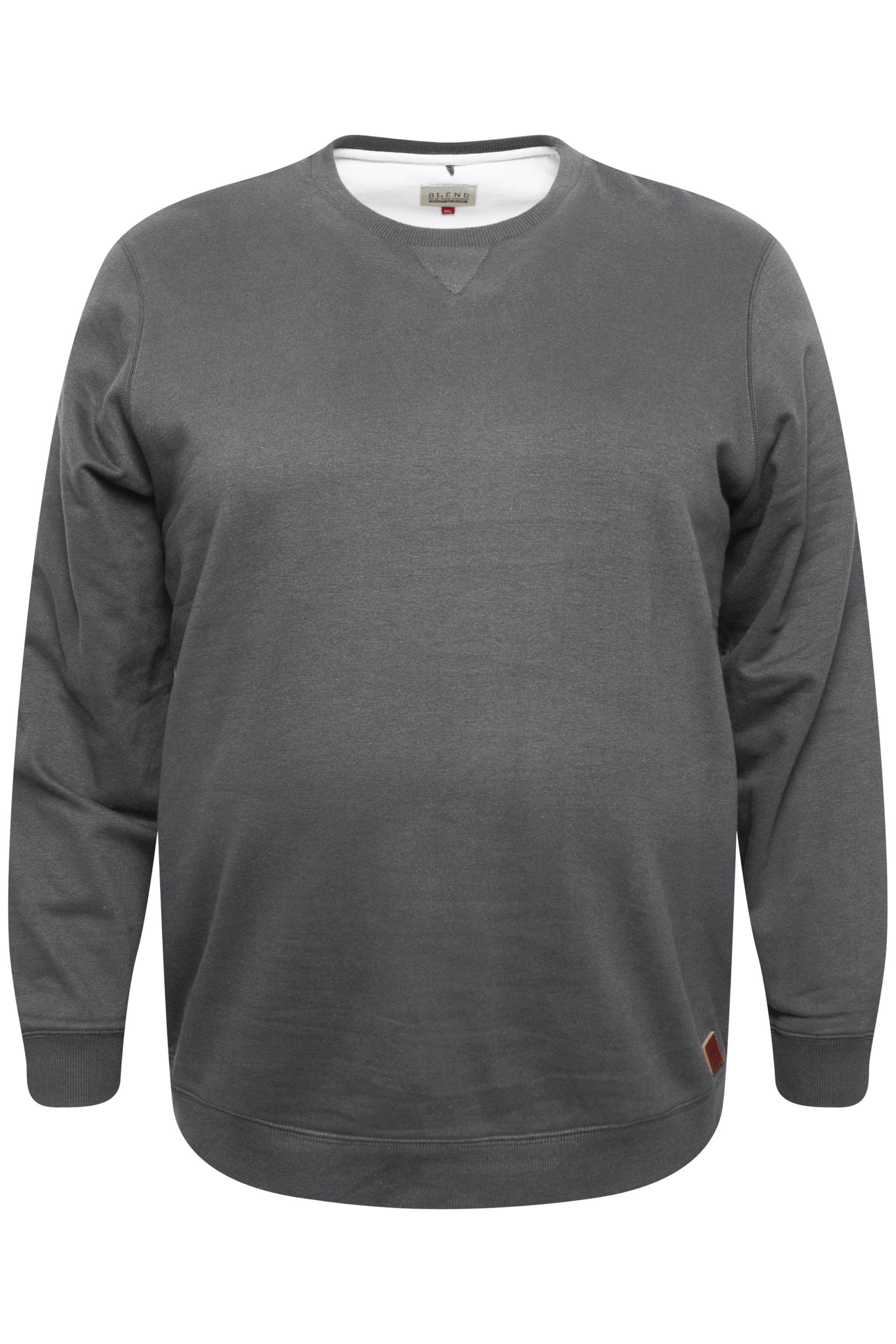 Blend Longpullover BHAlex Big & Tall Klassisches Sweatshirt mit Rundhalsaus günstig online kaufen