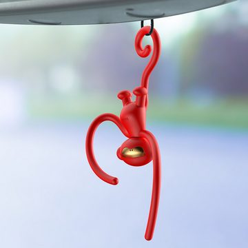 Baseus Raumduft Monkey-Shaped Fahrzeugduft Affenförmig Autoduft in Rot (1-St)