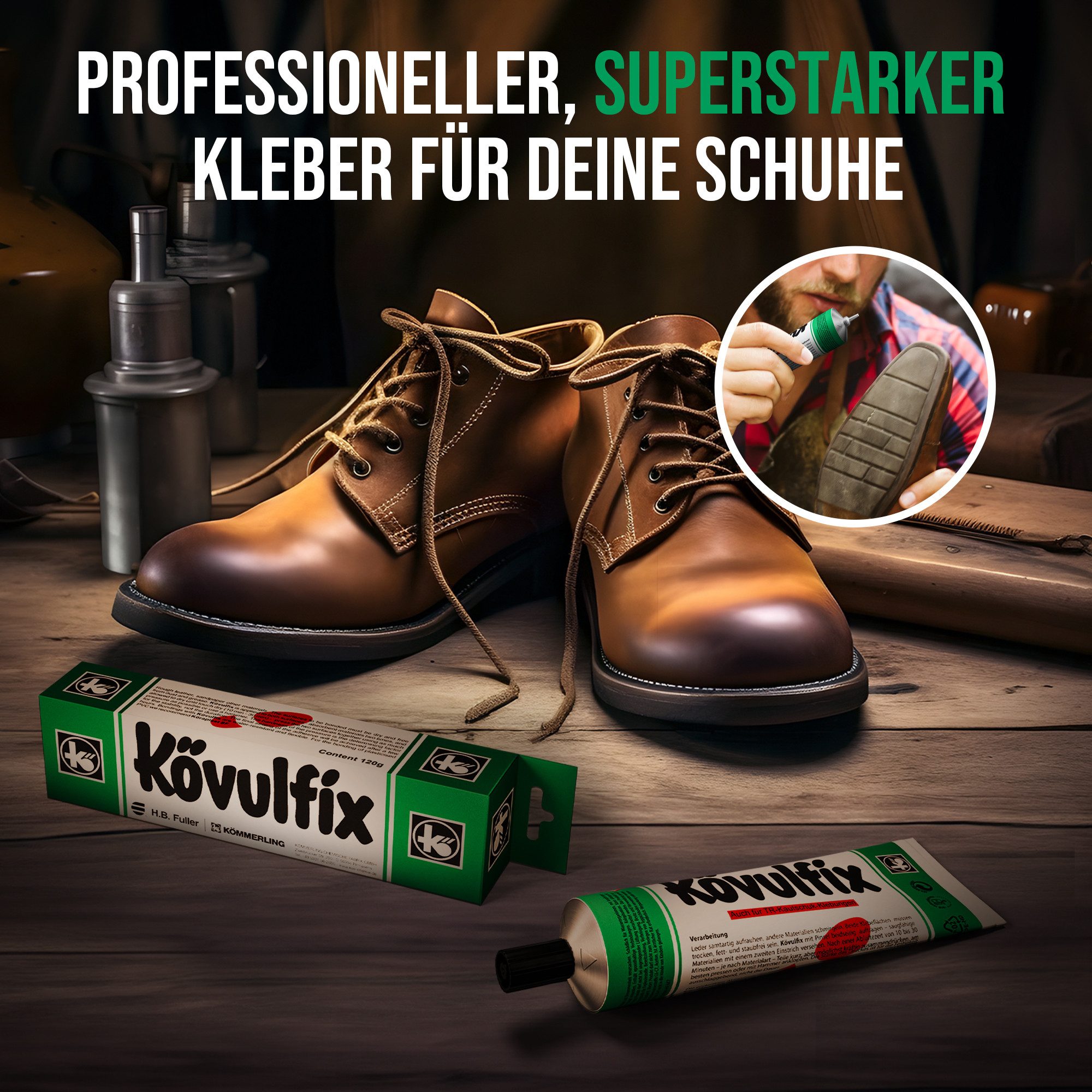 Kömmerling Klebstoff Kövulifx Universal Schuhkleber 120g günstig online kaufen
