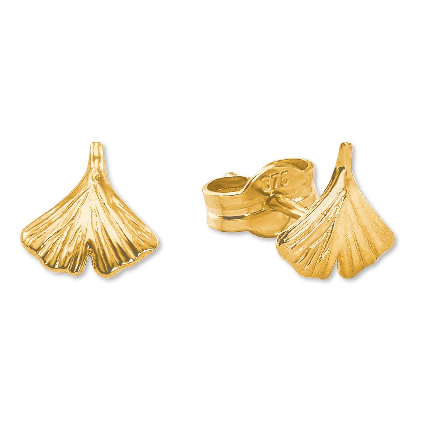 Amor Paar Ohrstecker Amor Ohrstecker für Damen, Gold 375, Ginkgoblatt (Ohrs günstig online kaufen