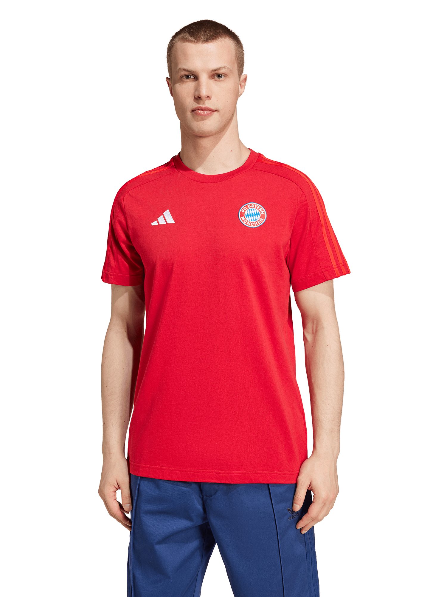 adidas Performance T-Shirt FC Bayern München, T-Shirt DNA, Herren, Bordeaux günstig online kaufen