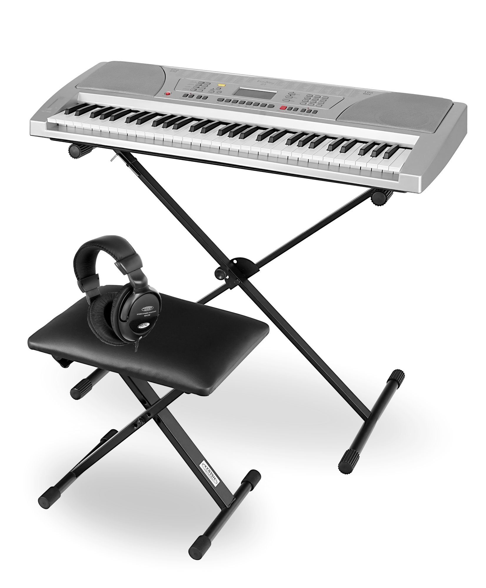 Home-Keyboard FK-61 - 61 Tasten Einsteiger-Keyboard