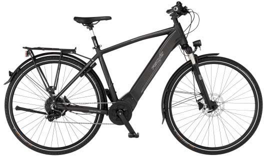 FISCHER Fahrrad E-Bike Trekkingrad VIATOR 6.0i Herren 504, 10 Gang, Kettenschaltung, Mittelmotor, 504 Wh, Pedelec, Elektrofahrrad für Herren