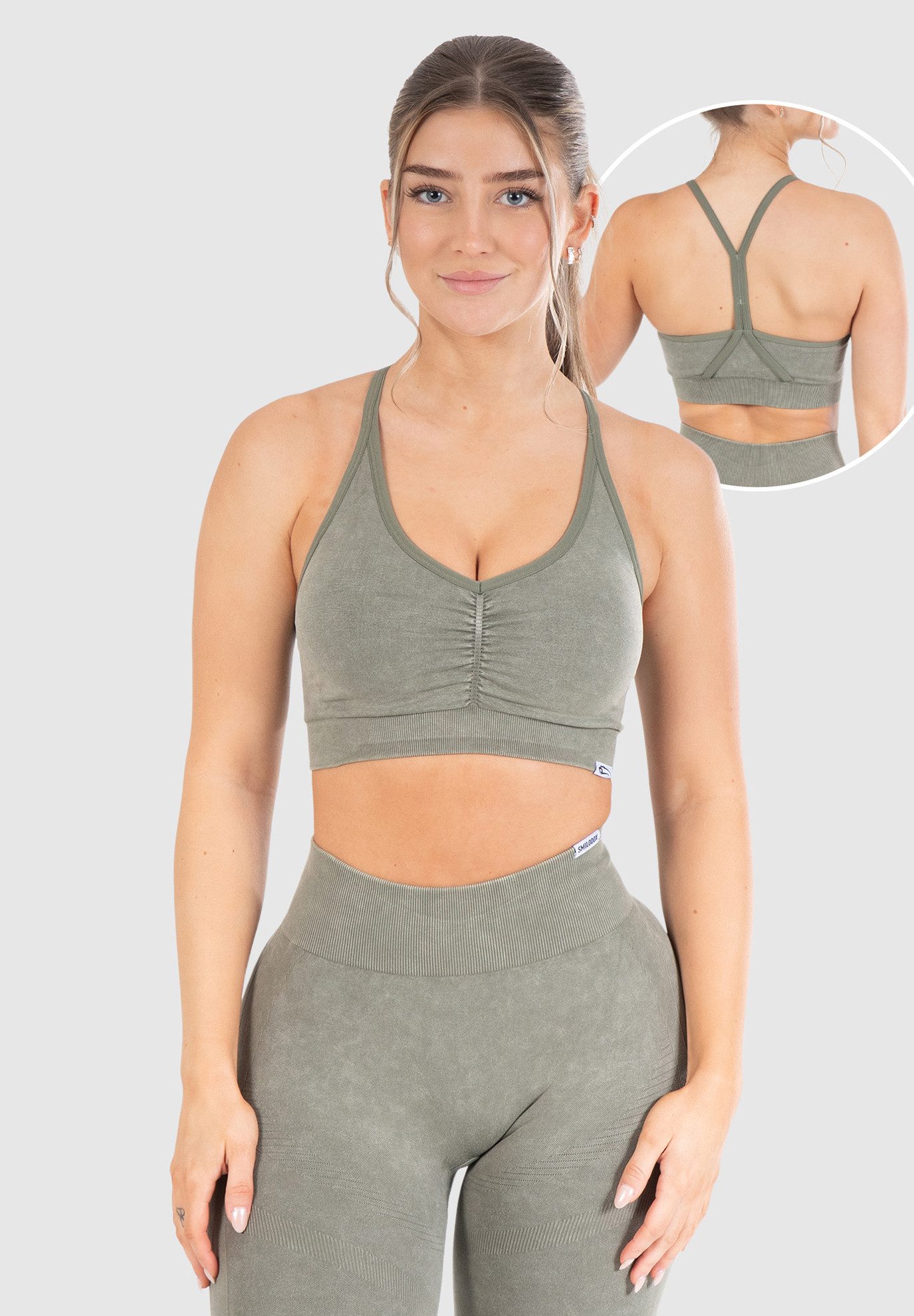 Sport-BH Batik Scrunch