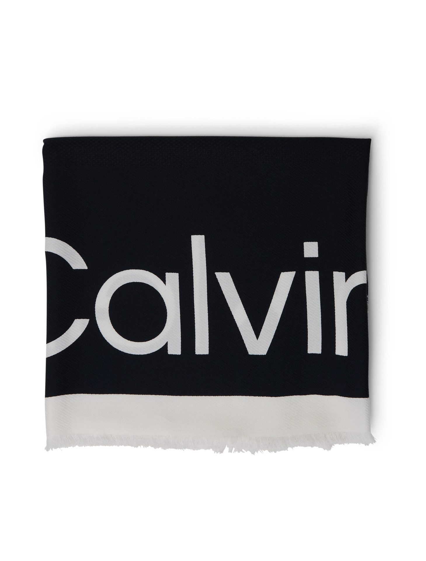 Calvin Klein Modeschal BOLD LOGO CONTRAST SCARF, mit Markenlogoprint günstig online kaufen