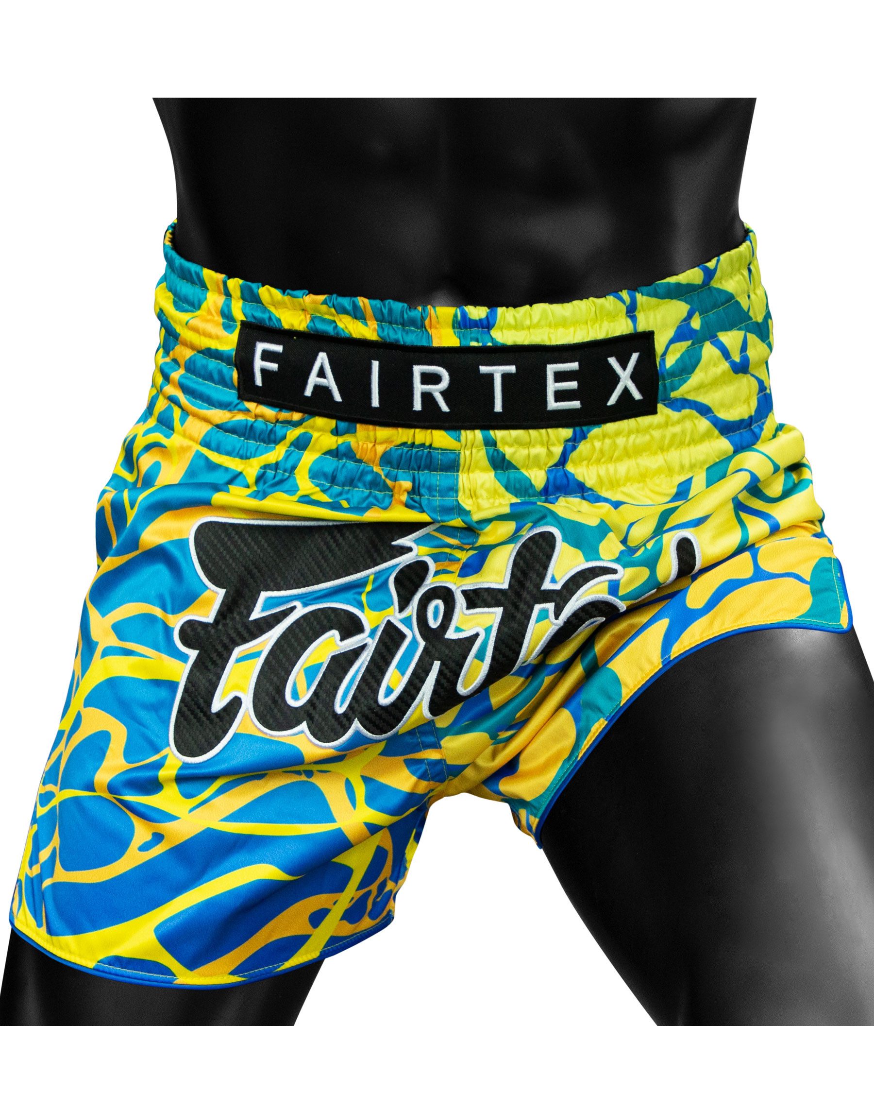 Fairtex Шорты Fairtex BS1927 Muay Thai Шорты Magma Green (Packung, 1er-Pack) Elastikbund