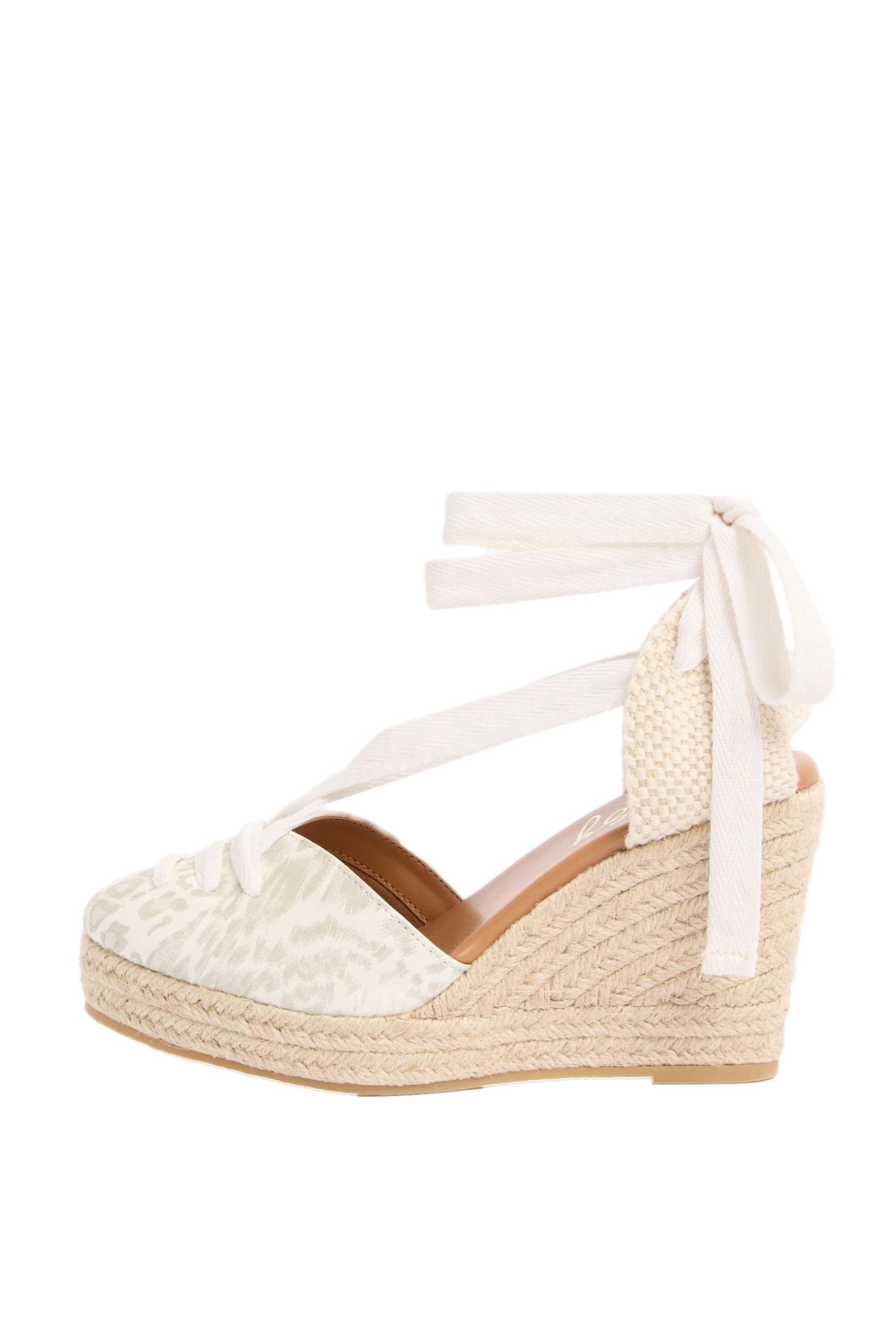 LIPSY Lipsy Espadrille-Sandaletten, mittelhoher Absatz Sandale