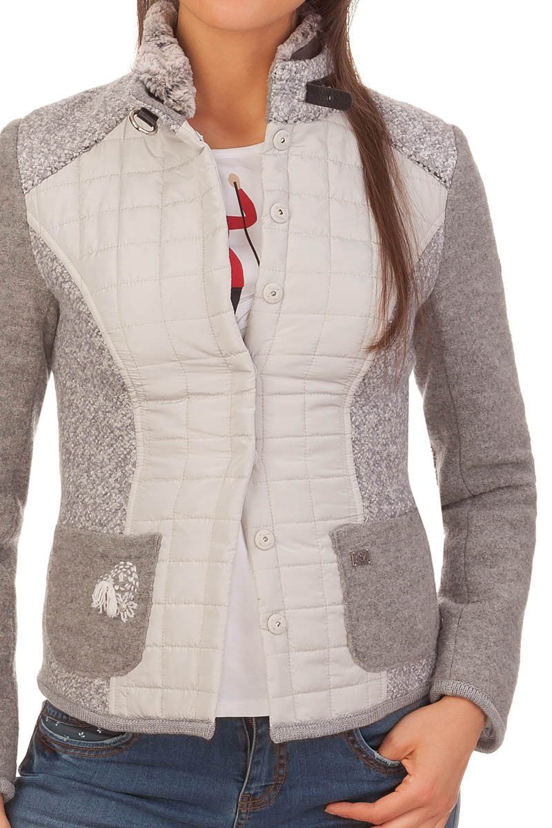 Spieth & Wensky Outdoorjacke Trachtenjacke Damen - HEUBACH - grau günstig online kaufen