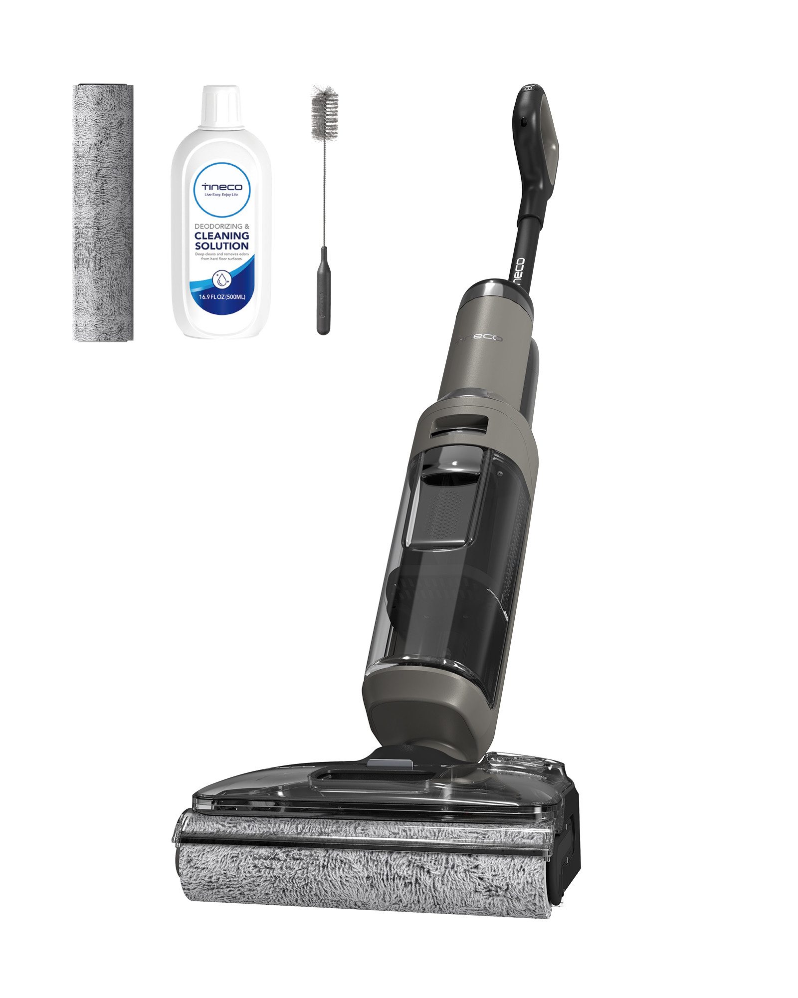 Tineco Nass-Trocken-Sauger FLOOR ONE i6 Stretch Plus, 85° Grad Heißluft-Trocknung, 220 W, beutellos, 40 Min Akku, 180° Grad Stretch Neigung, Anti-Всеrgiker