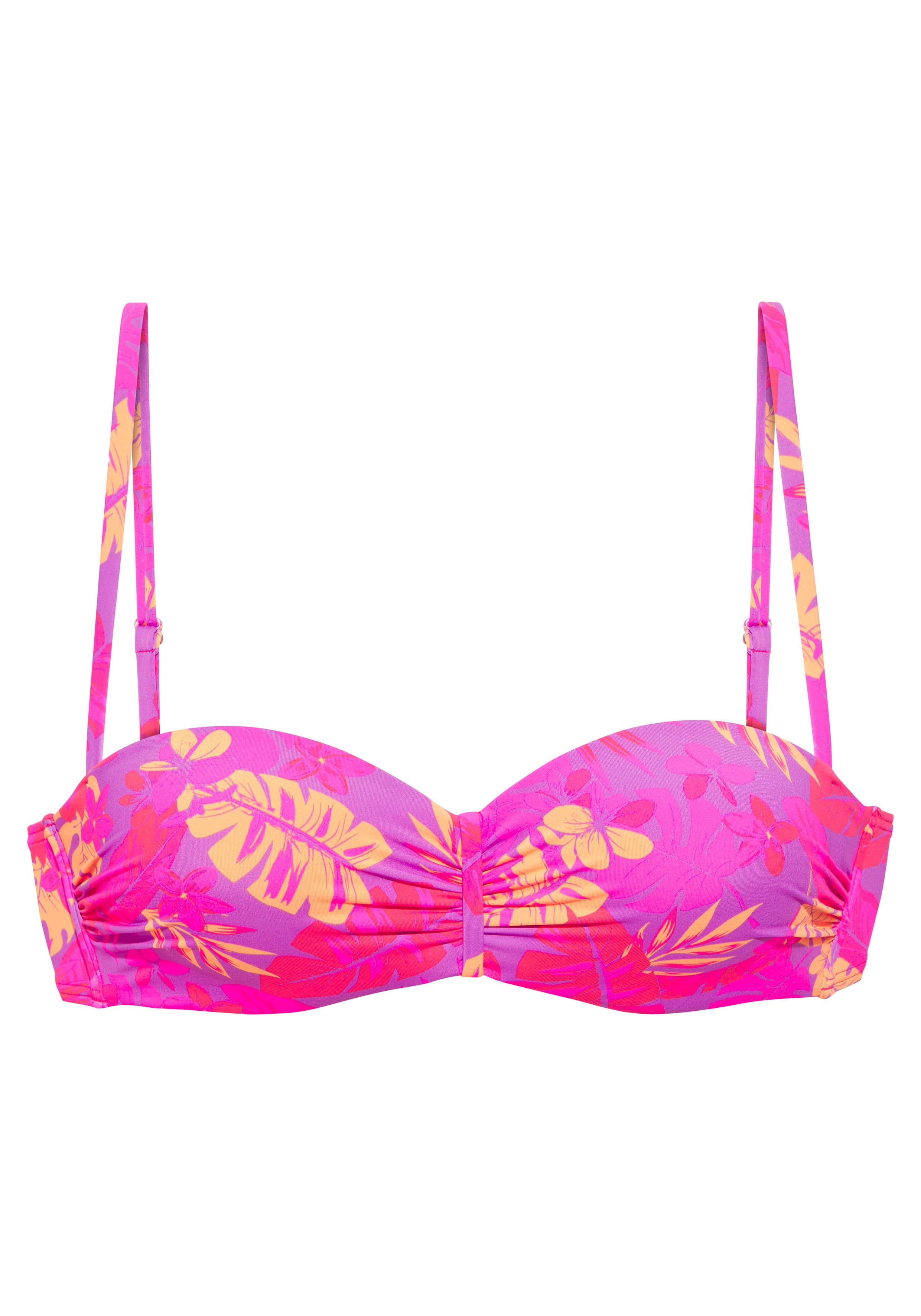 Venice Beach Bügel-Bandeau-Bikini-Top Kaitlyn, mit floralem Allover-Print. € 49,99