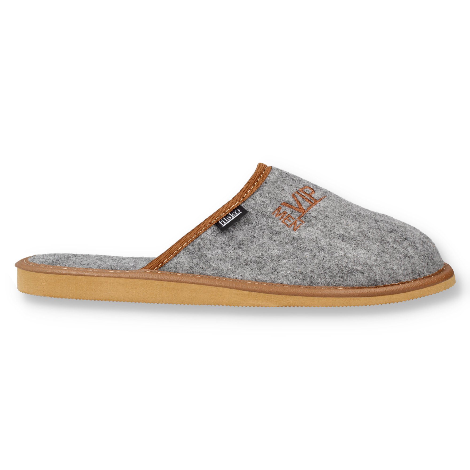 filsko Staun VIP MEN Herren Hausschuh Stickerei VIP MEN