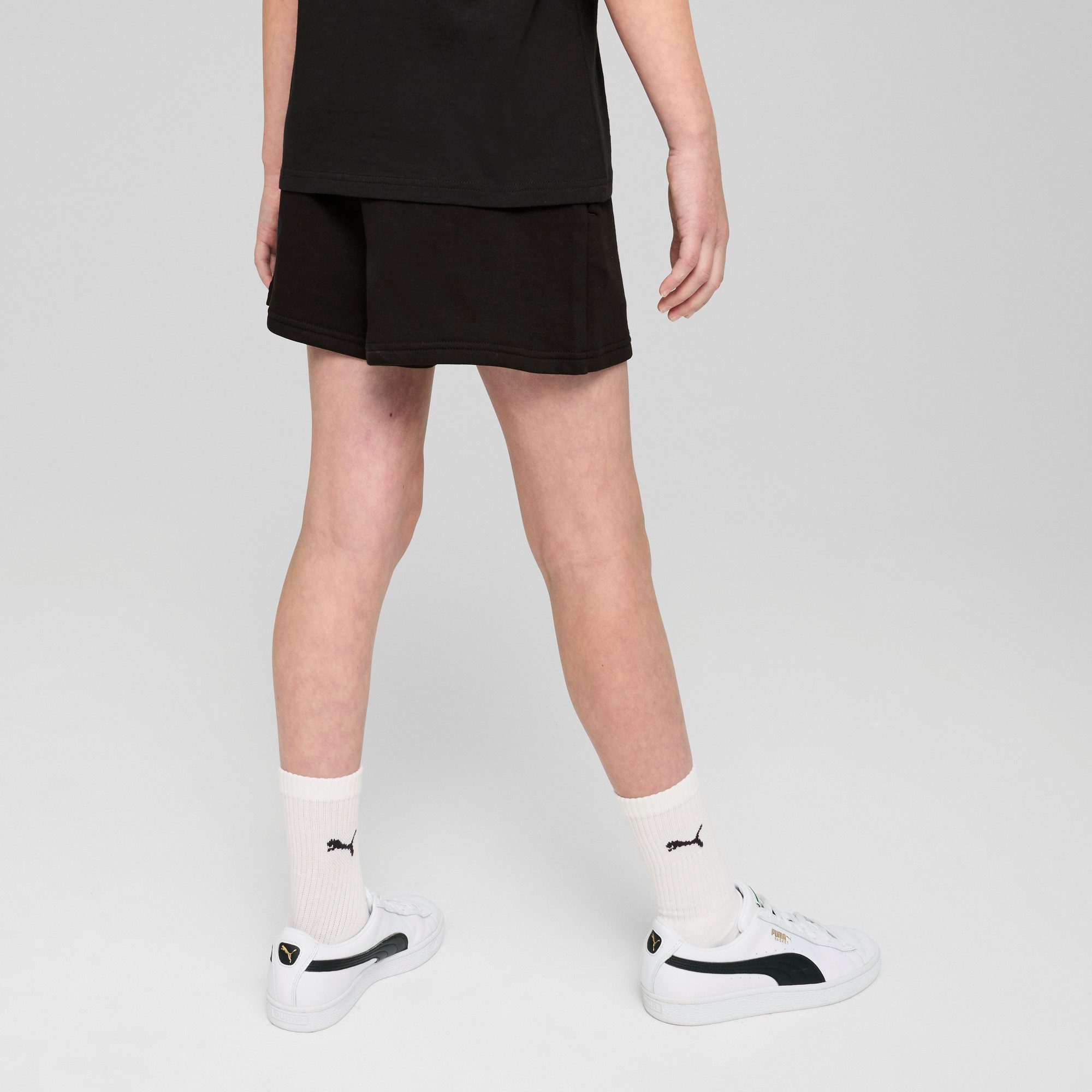 PUMA Trainingsshorts ESS SMALL NO 1 LOGO SHORTS TR G Regular Fit, mit geripptem Bund, mit Seitenschlitzen – Bild 2 von 5