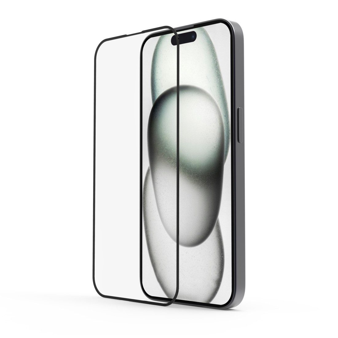 Displayschutzglas Displayschutzglas für iPhone 15 Pro (Panzerglas, D3O, Montagehilfe)