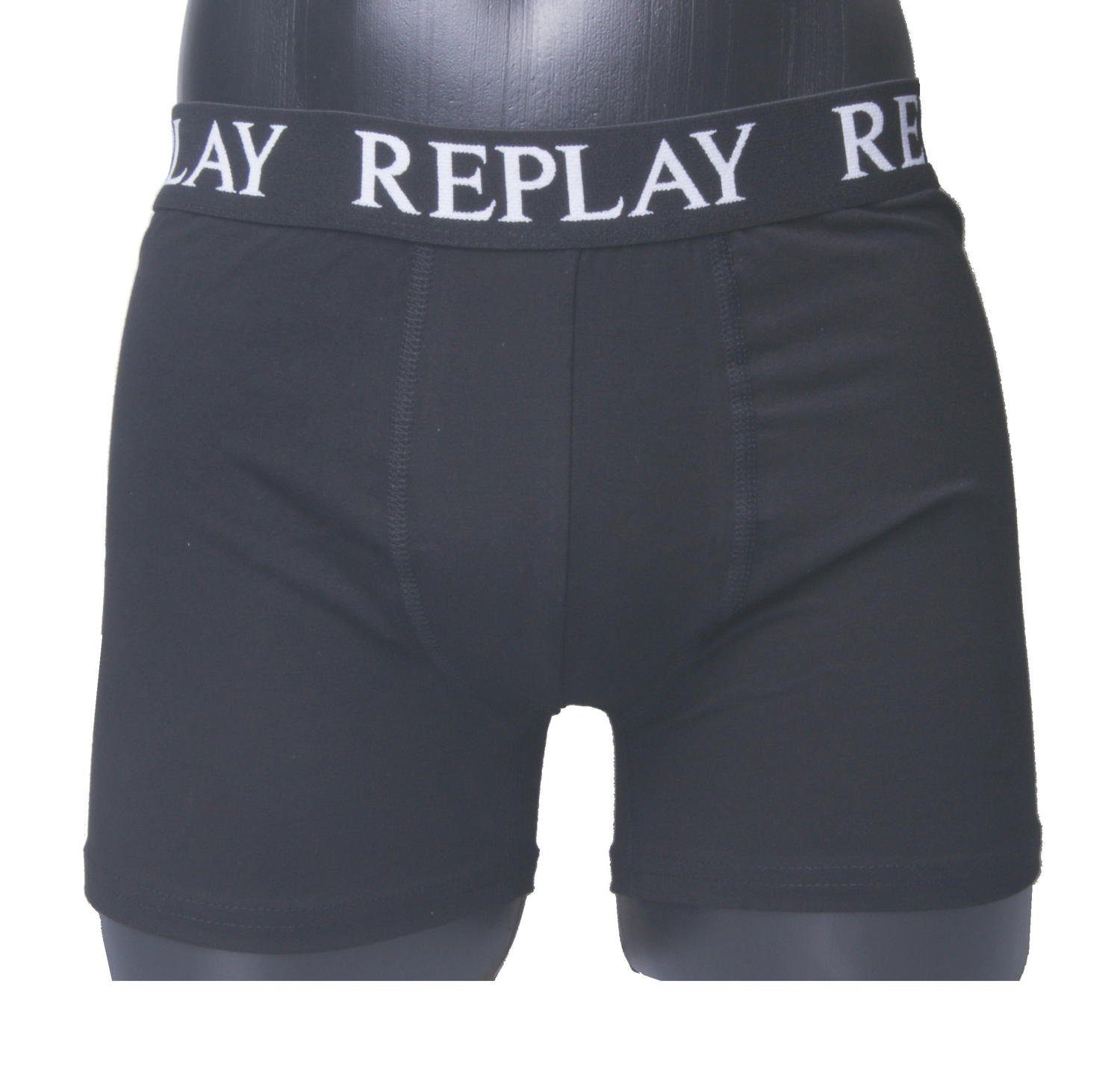 Replay Boxershorts Herren Boxershorts in 3er Pack (3-St., 1 x 3 Stk) – Bild 2 von 5