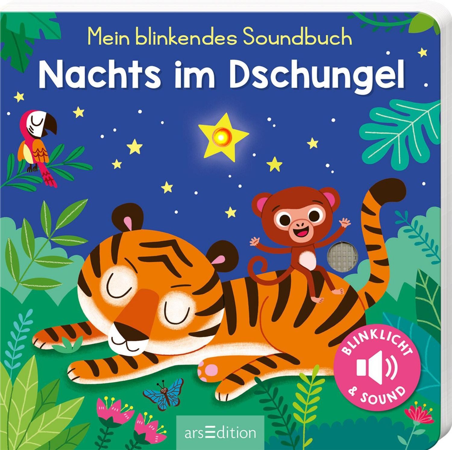 Mein blinkendes Soundbuch – Nachts im Dschungel / Maria Höck