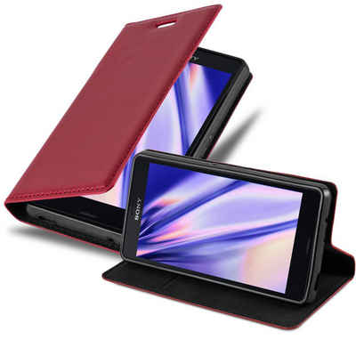 Cadorabo Handyhülle »Book Invisible Magnet« Sony Xperia Z3 COMPACT, Klappbare Handy Schutzhülle - Hülle - mit Standfunktion und Kartenfach