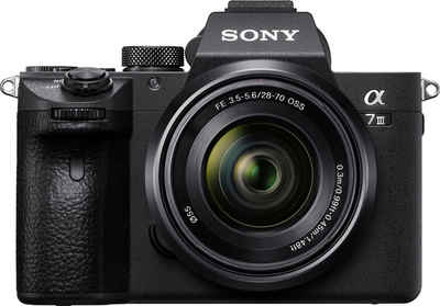 Sony Alpha 7 III ILCE-7M3KB Systemkamera (SEL-2870, 24,2 MP, NFC, WLAN (Wi-Fi)