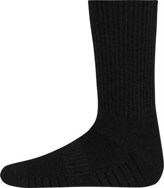 normani Wandersocken (4er-Set, 4 Paar) Gepolsterte Trekkingsocken aus Wolle -Atmungsaktiv