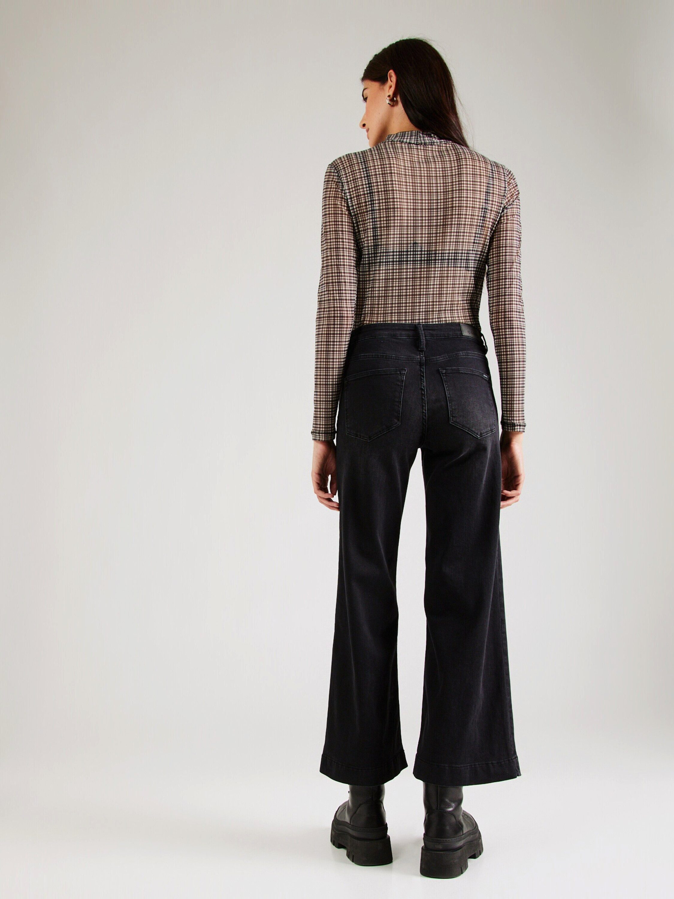 Garcia High-waist-Jeans (1-tlg) Plain/ohne Details günstig online kaufen