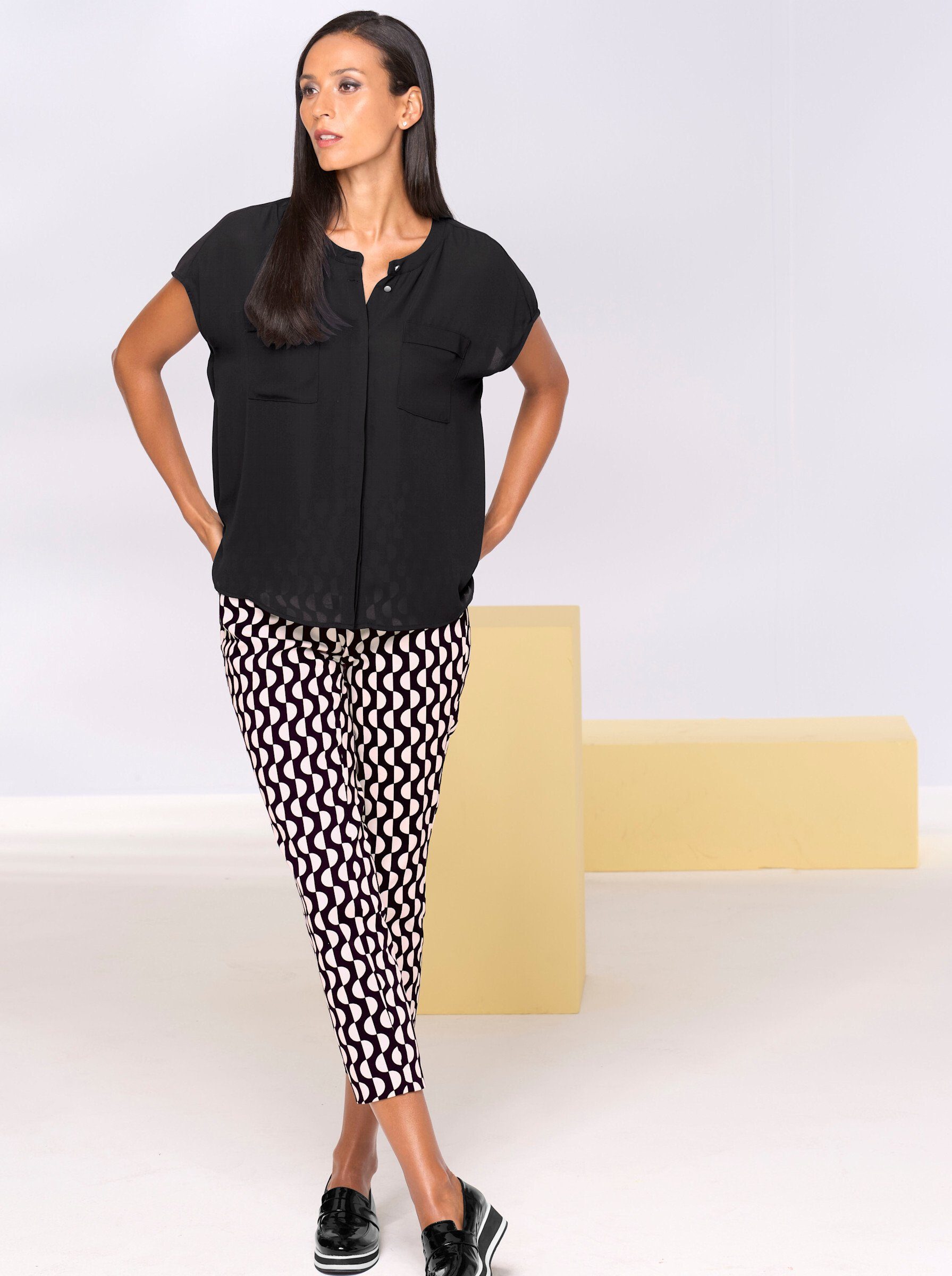 heine Jerseyhose Druckhose . günstig online kaufen