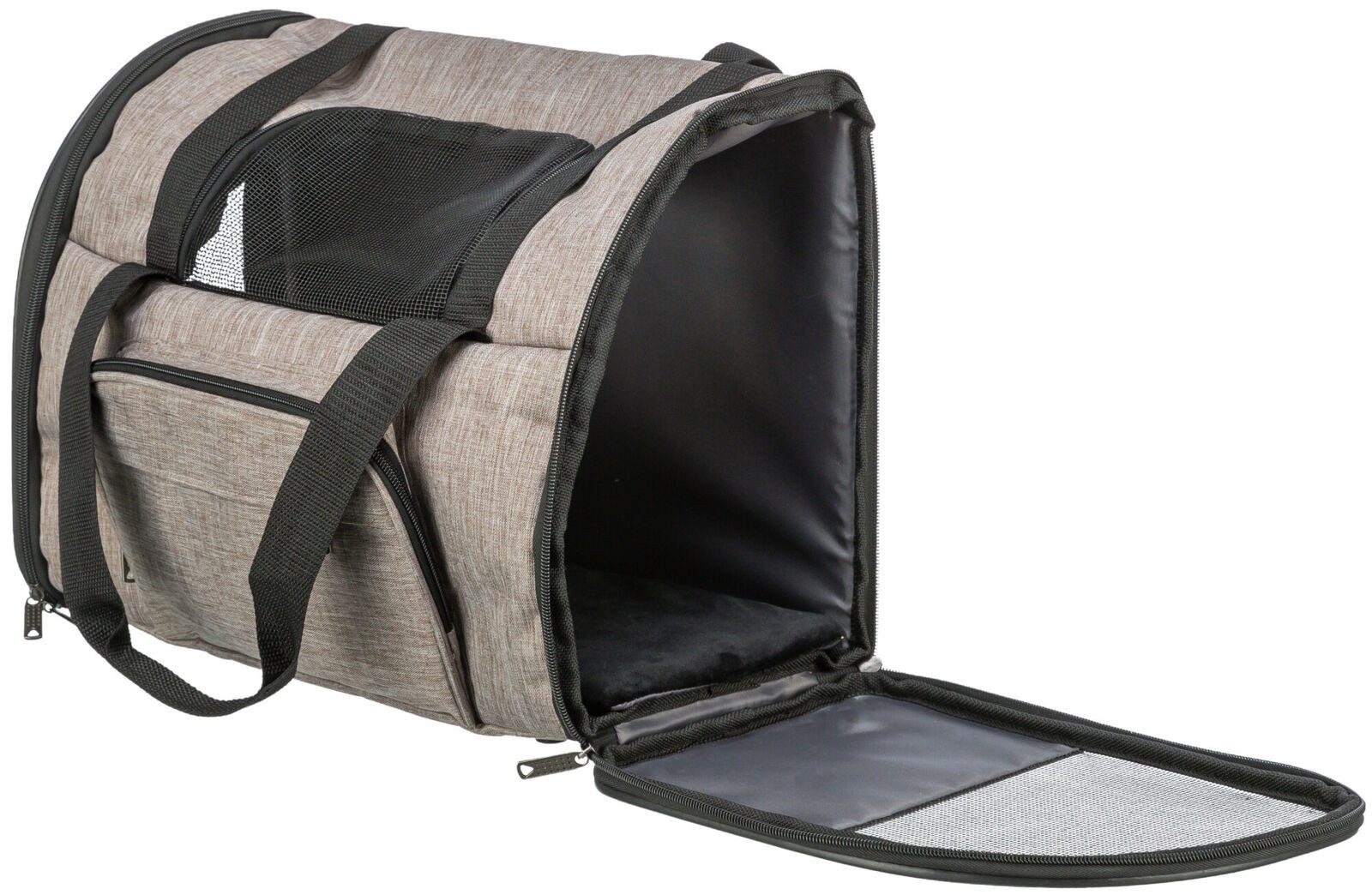 TRIXIE Tiertransporttasche Rucksack Shiva - braun/beige - 41 × 30 × 21 cm