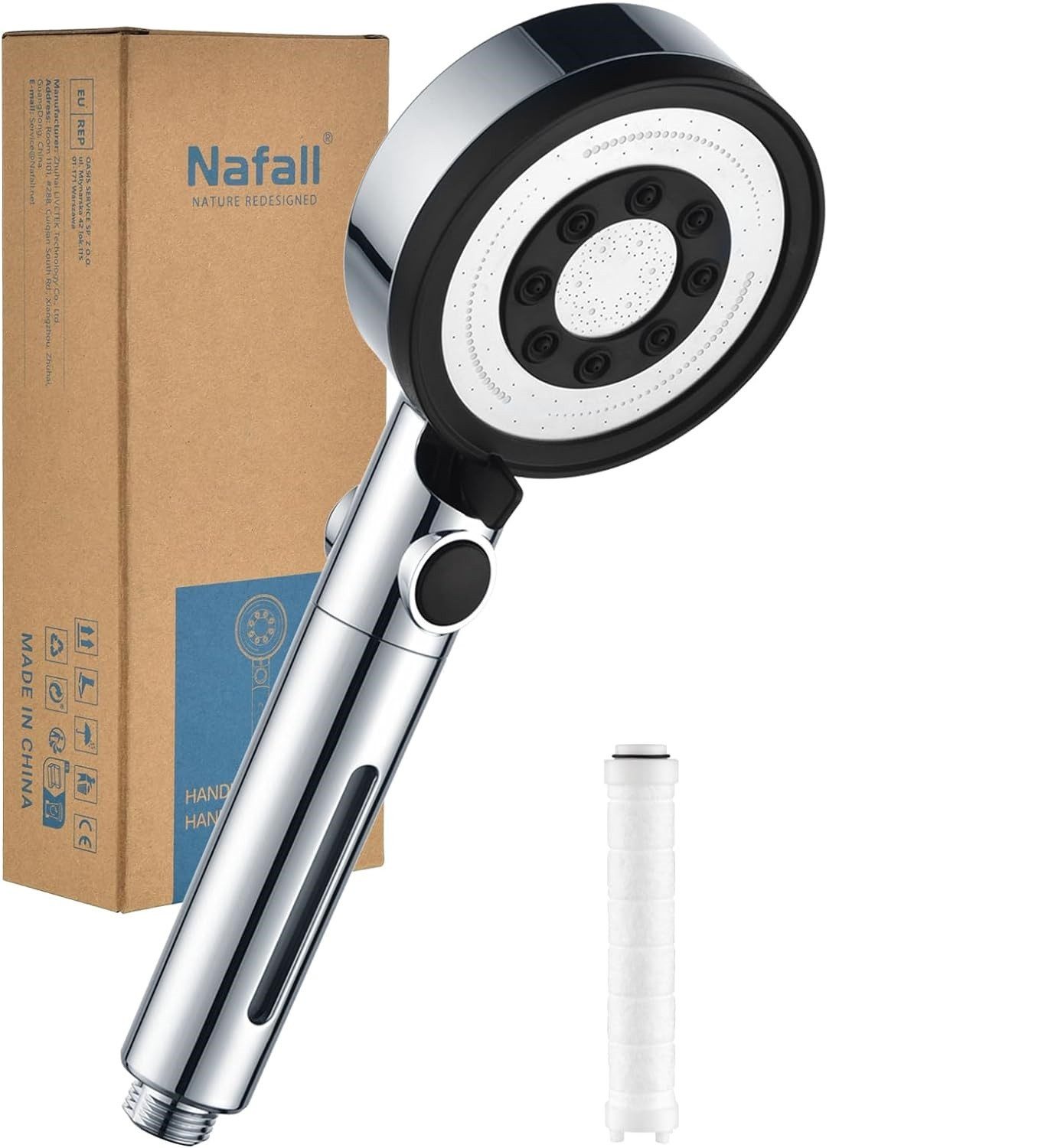 HAUSS SPOLE Handbrause 6 Modi Duschkopf günstig online kaufen