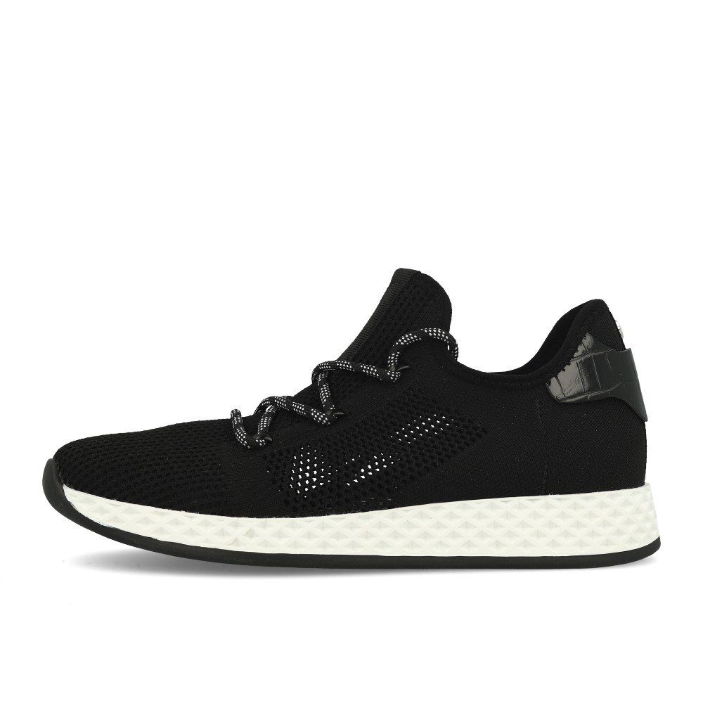 La Strada 1904006 Sneaker Black Knitted + PU Sneaker