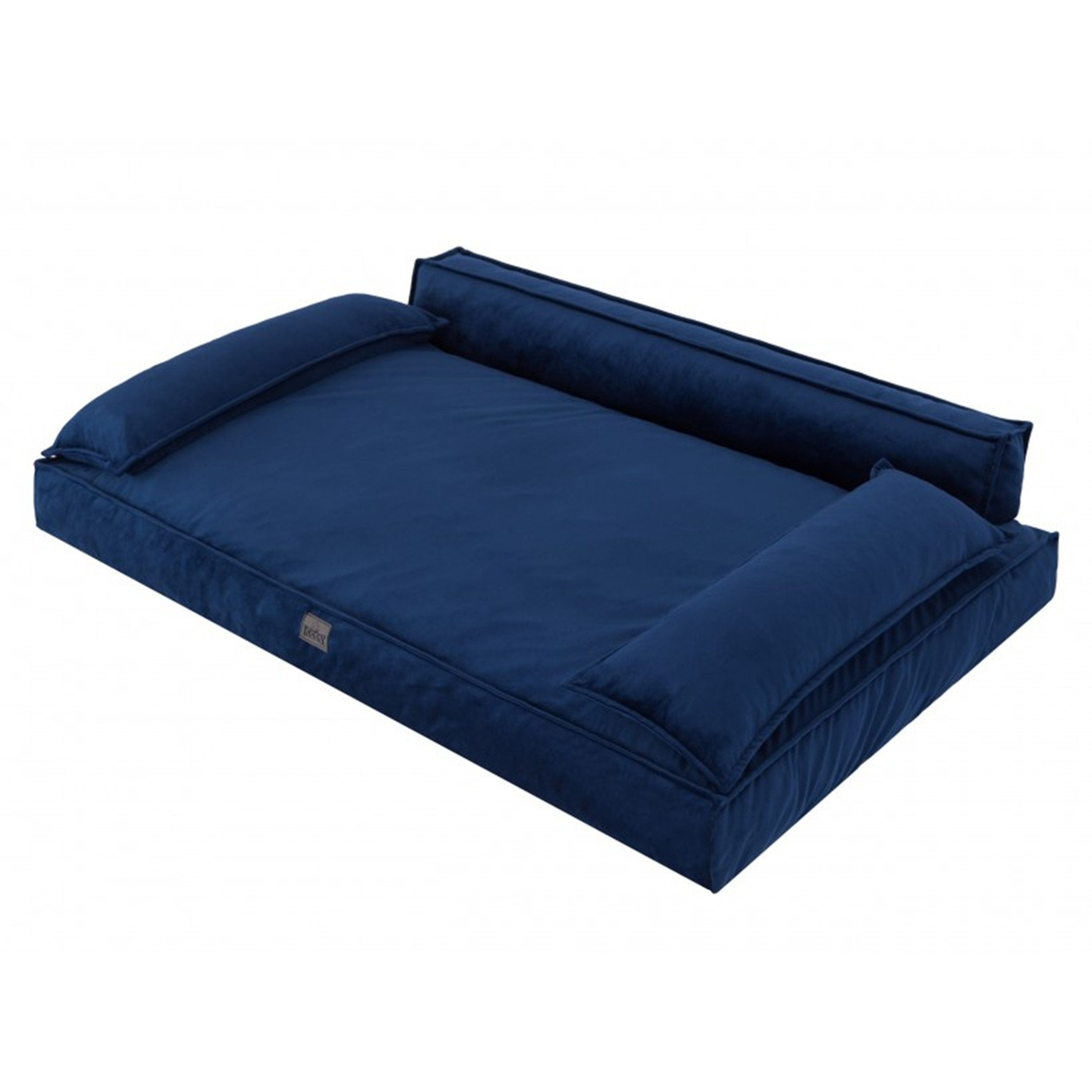 Hobbydog Tierbett HOBBYDOG Hundesofa Hundebett Velvet, ergonomisch, pflegeleicht, Velvet, dicke Polsterung, ergonomische Form, maschinenwaschbar bei 30°C