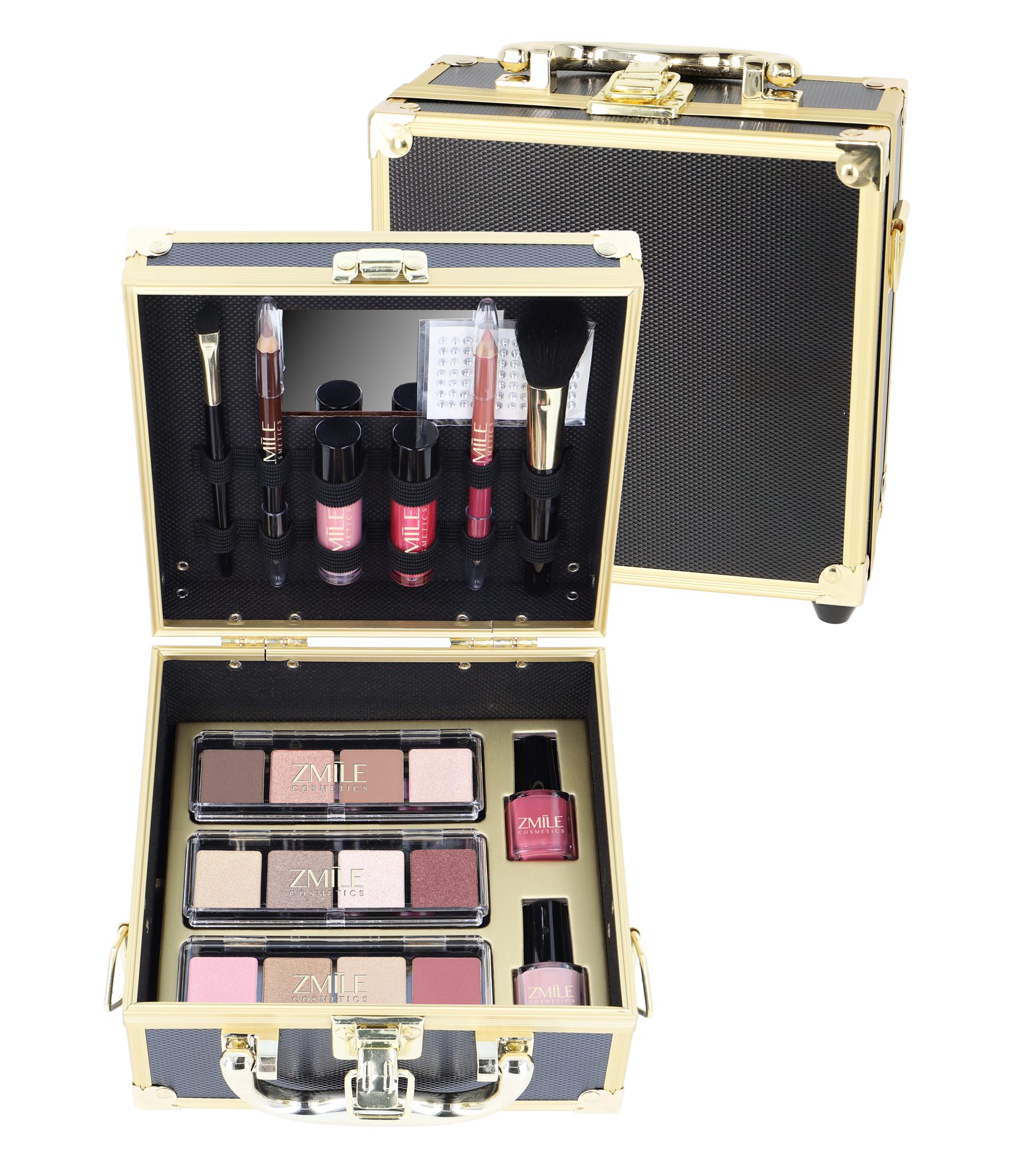 ZMILE COSMETICS Schmink-Koffer Glam Up - vegane Kosmetik, 24-tlg.