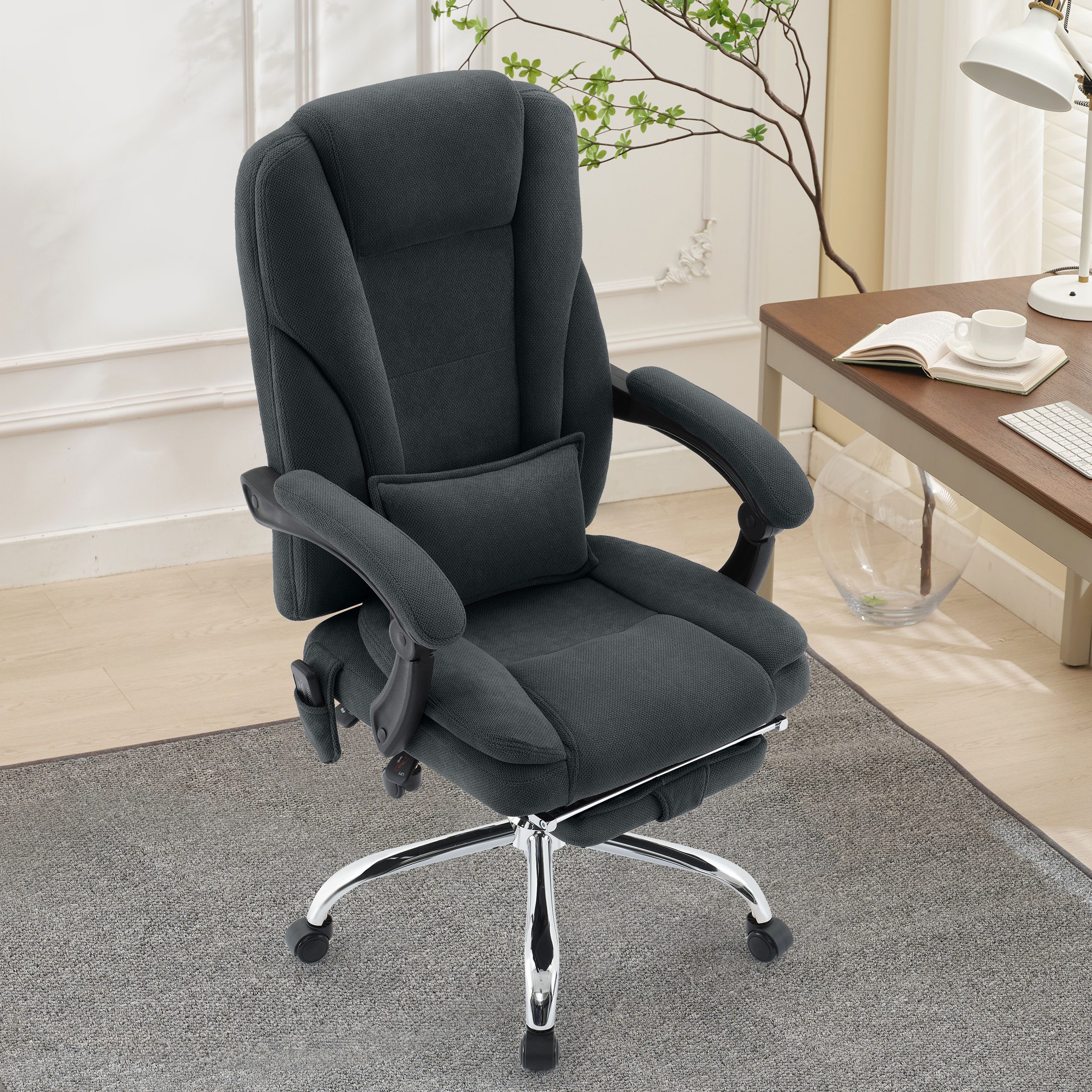 FANTASYLAB Bürostuhl Ergonomischer Schreibtischstuhl, Chefsessel mit günstig online kaufen
