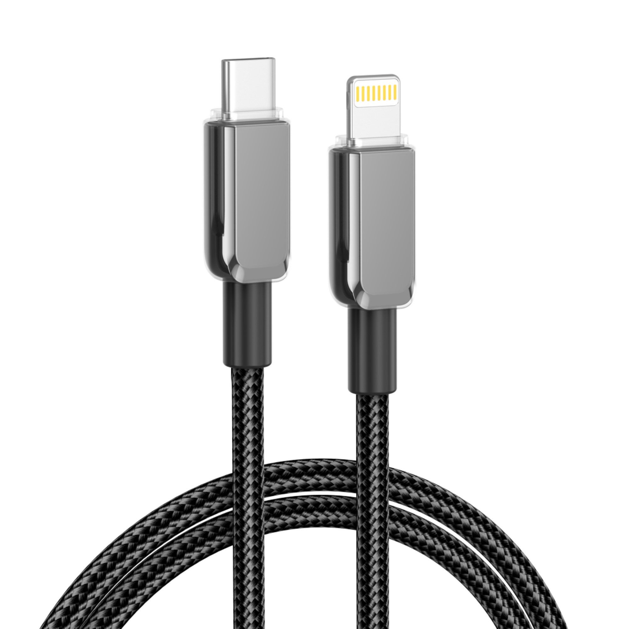 XO Schnellladekabel USB Typ C kompatibel mit iPhone 1m 27W Ladekabel Smartphone-Kabel