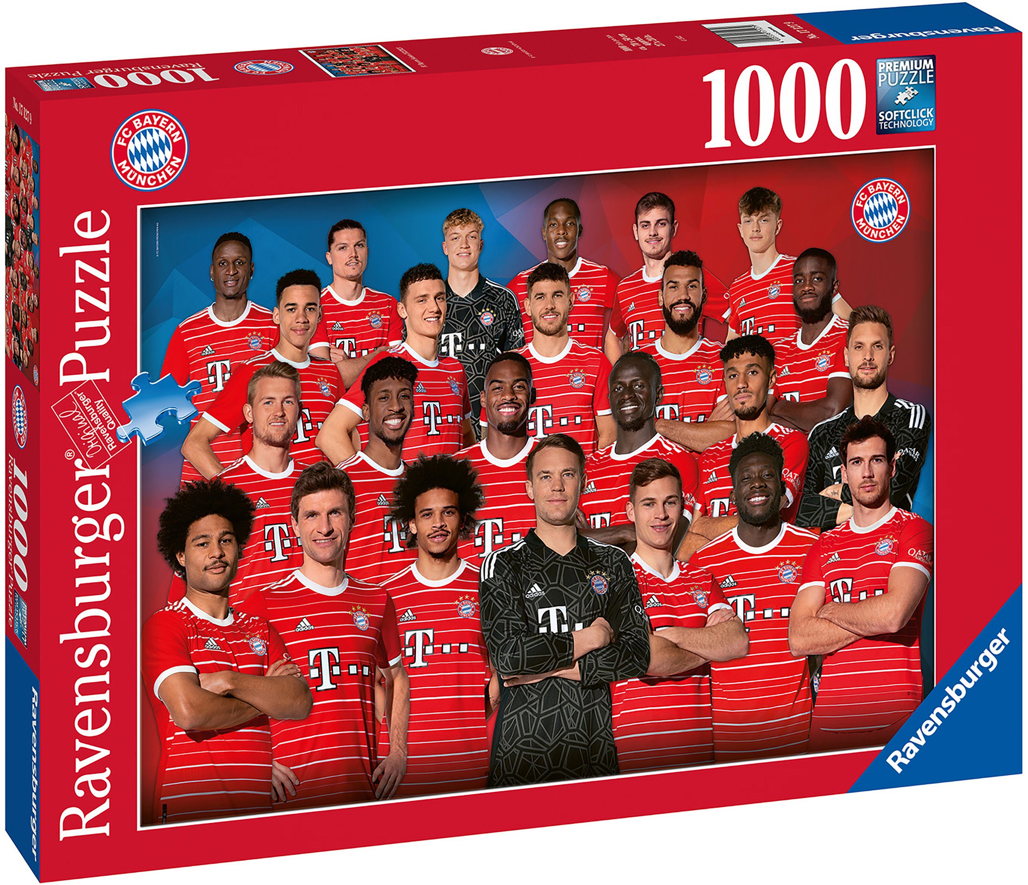 FC schützt Saison in FSC® Ravensburger Puzzle Bayern weltweit - - Germany, Wald 1000 2022/2023, Puzzleteile, Made