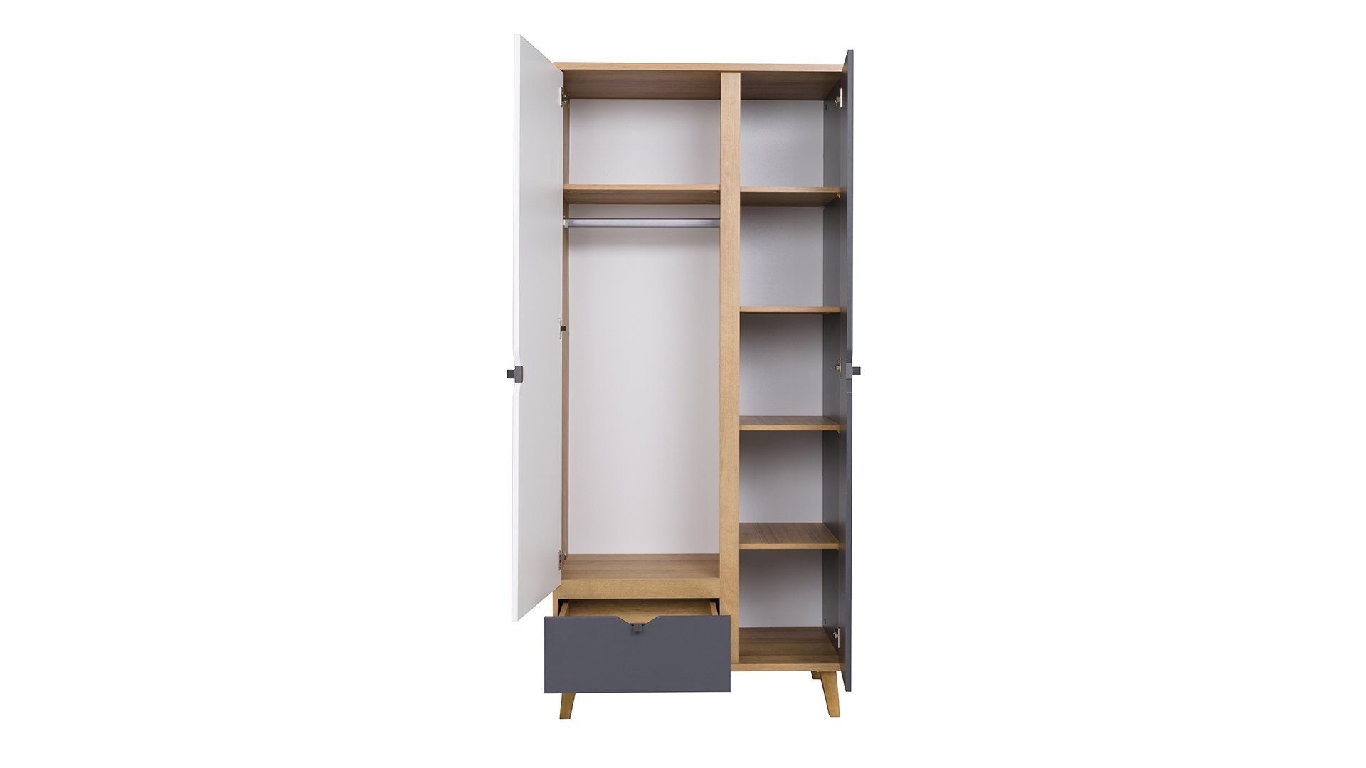 99rooms Kinderkleiderschrank Antares (Standschrank, Kinderschrank) 2-türig, günstig online kaufen