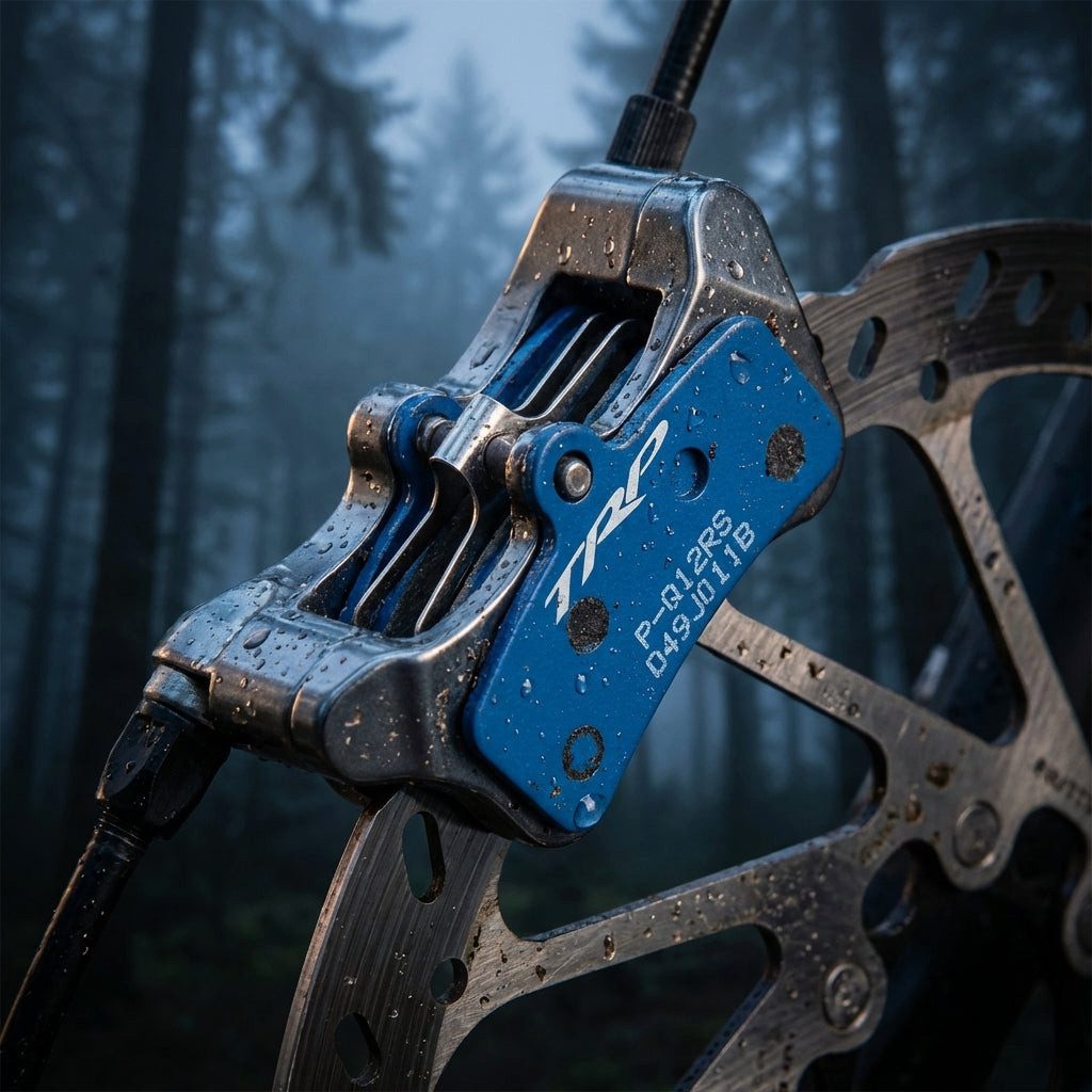 TRP Scheibenbremse TRP Bremsbeläge Disc High Performance für 4-Kolben-Bremse Blau - stark