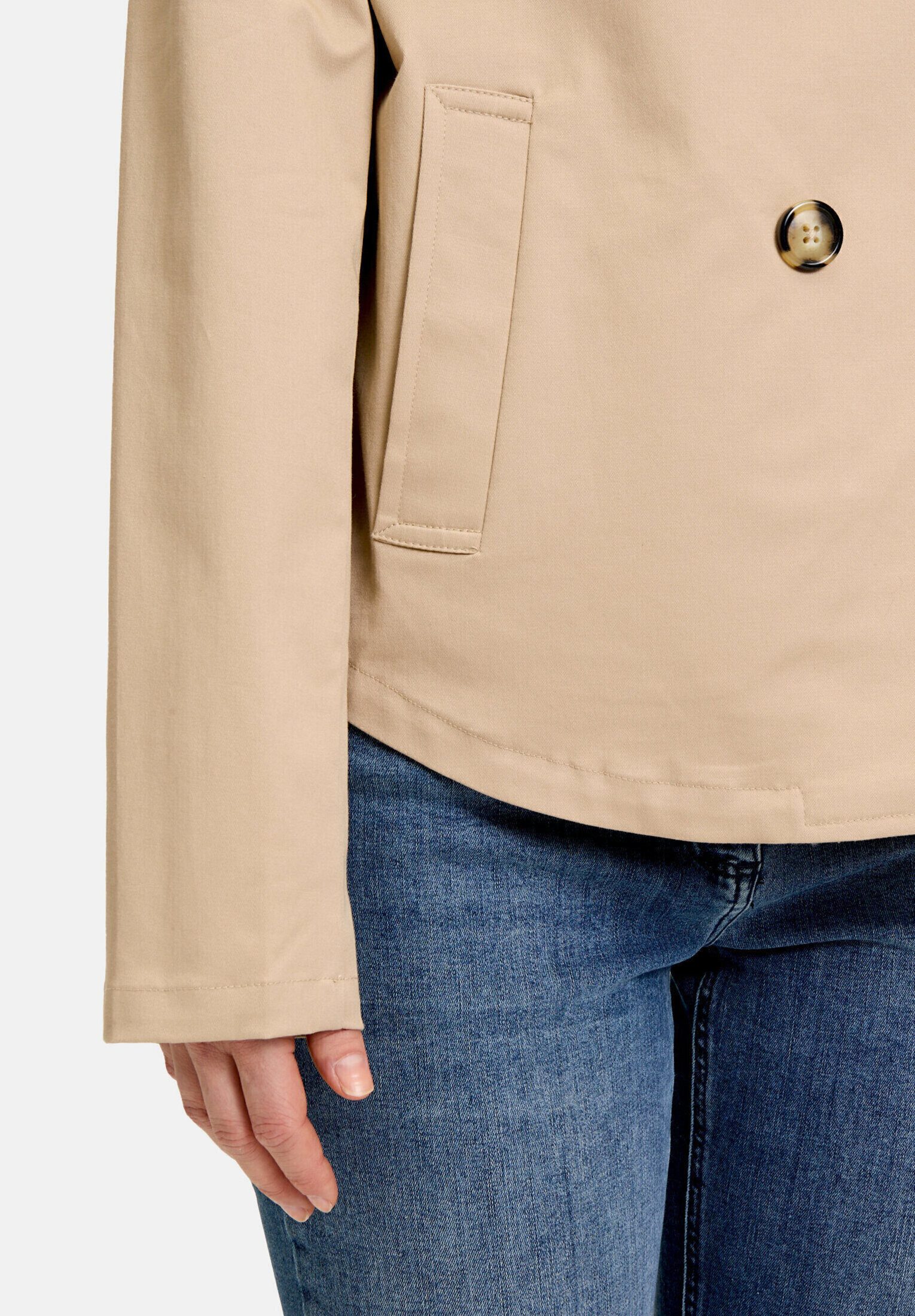 Amber & June Sommerjacke Damen mit Kragen – Bild 5 von 5