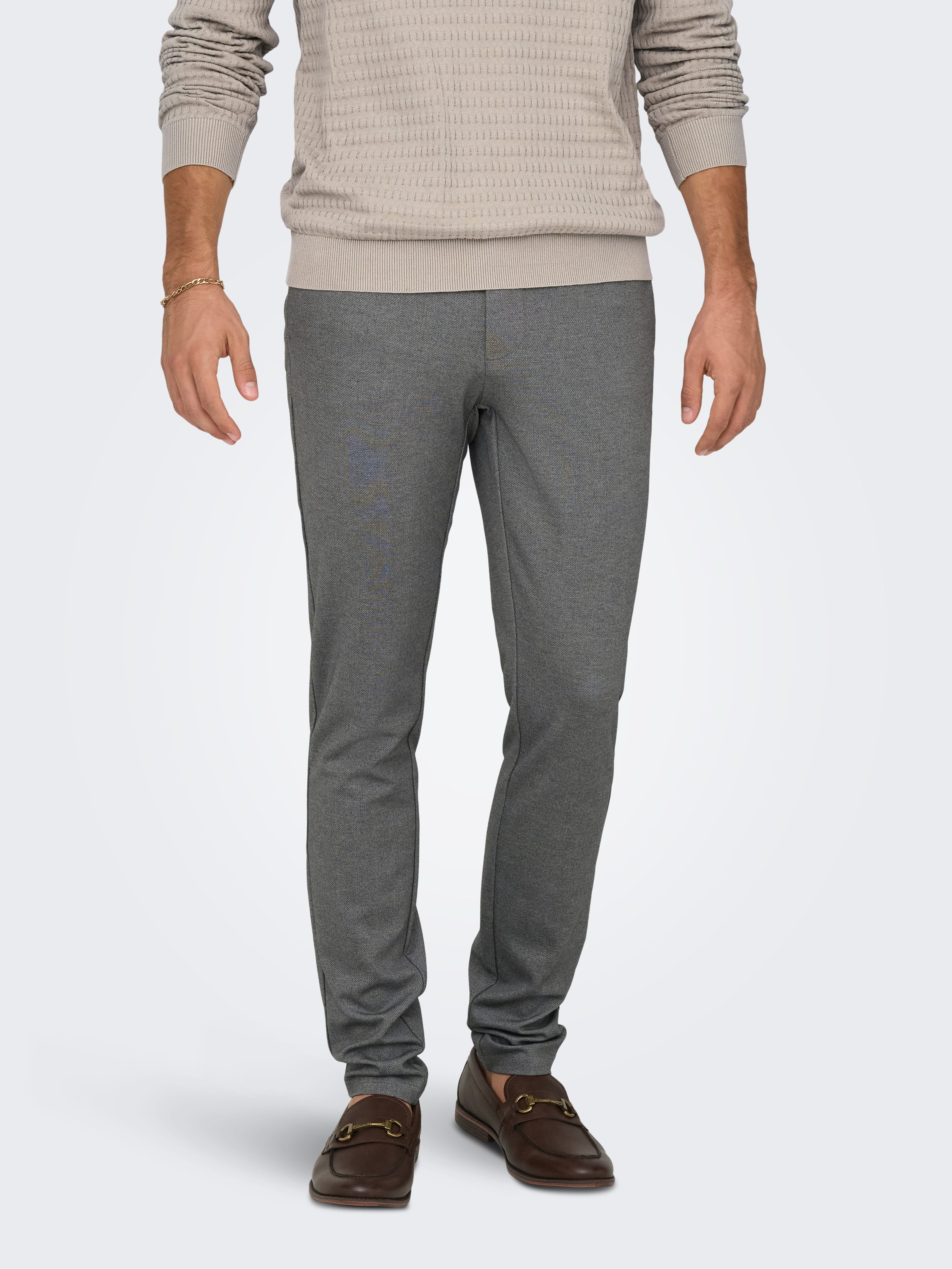 ONLY & SONS Chinos ONSMARK SLIM DITSY 020934 PANT NOOS Viskosemischung, slim fit