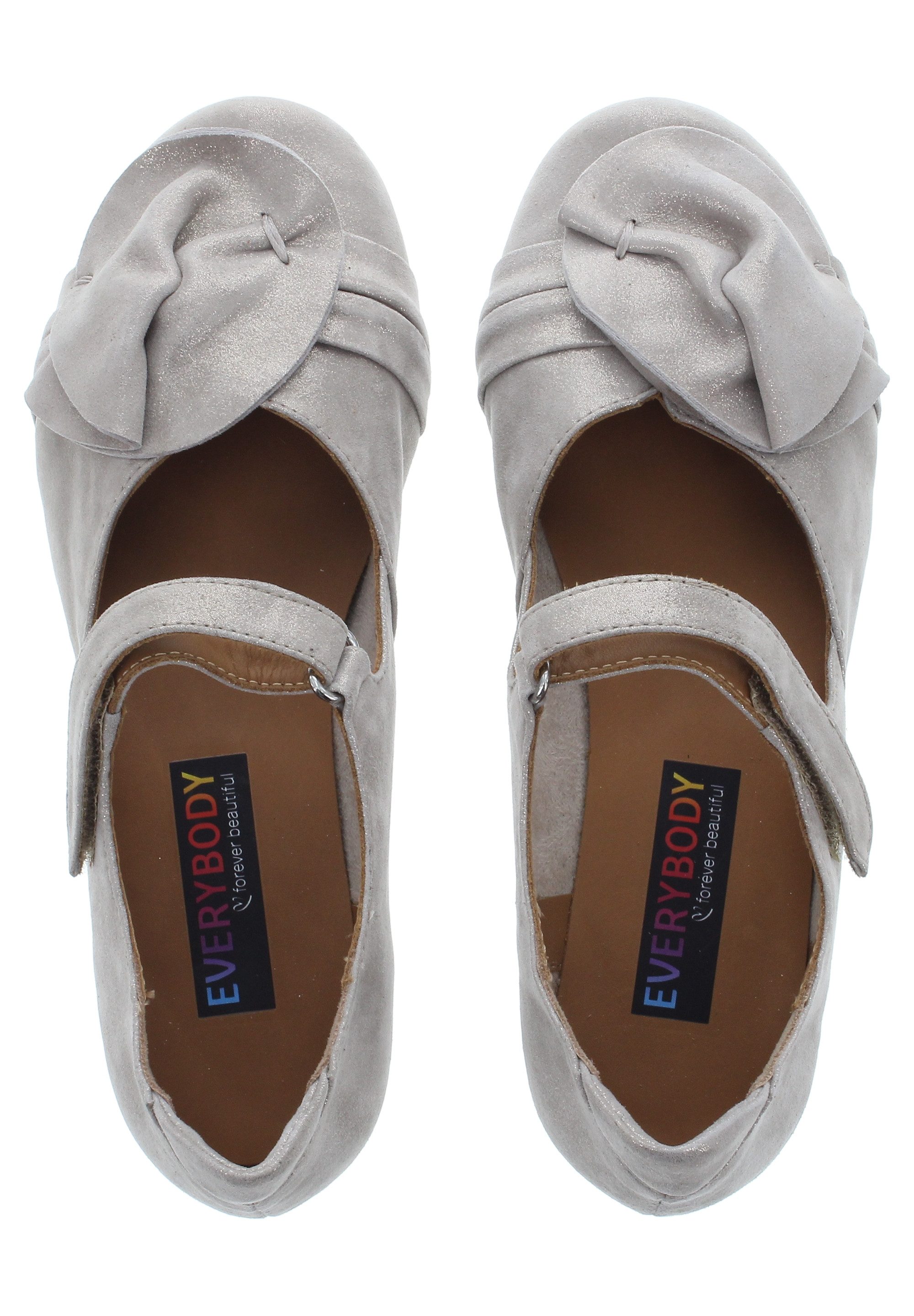 Everybody GEENA - Ballerina mit Lederapplikation Ballerina